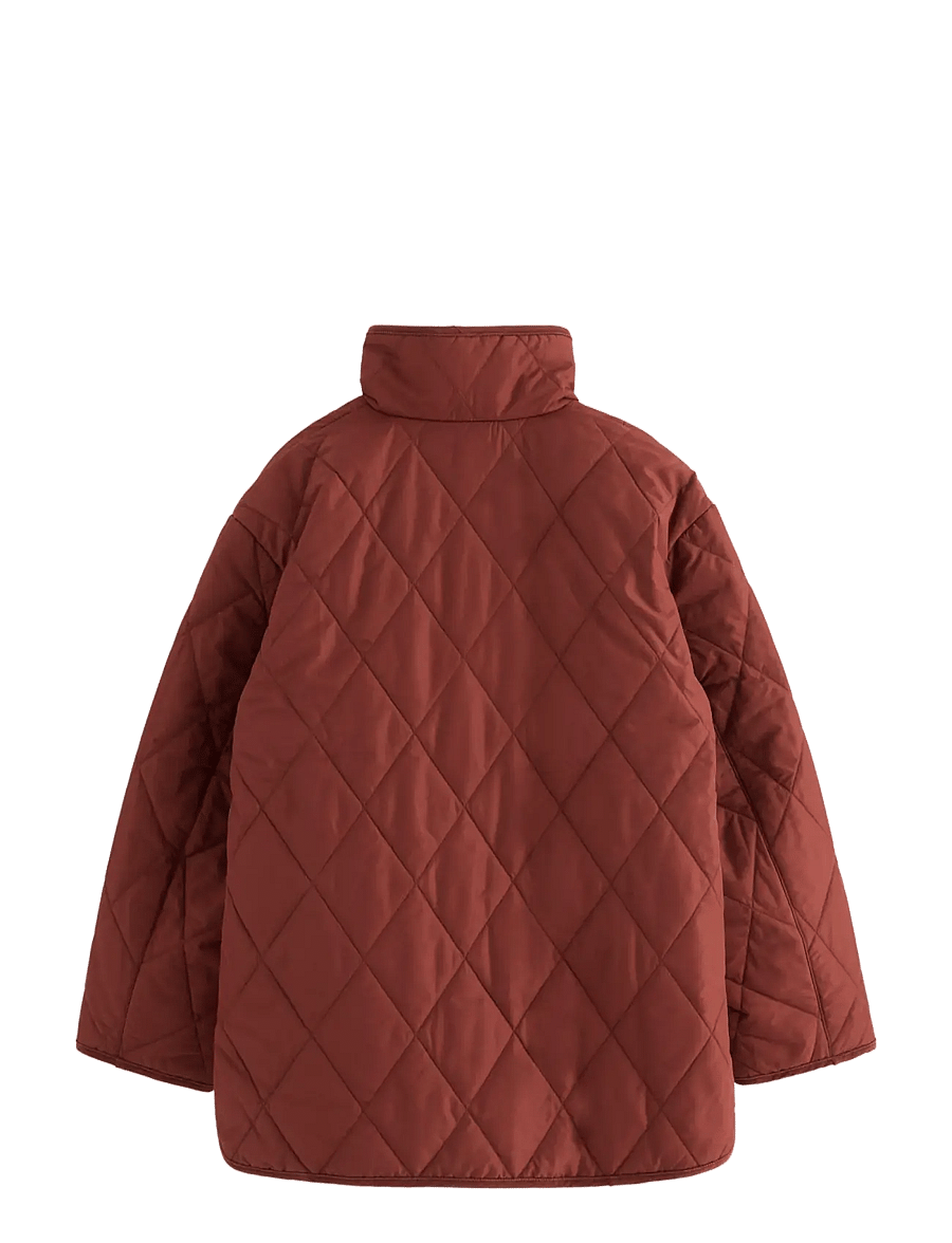 Lindex - Quilted jacket - kevadjoped - brown - 2
