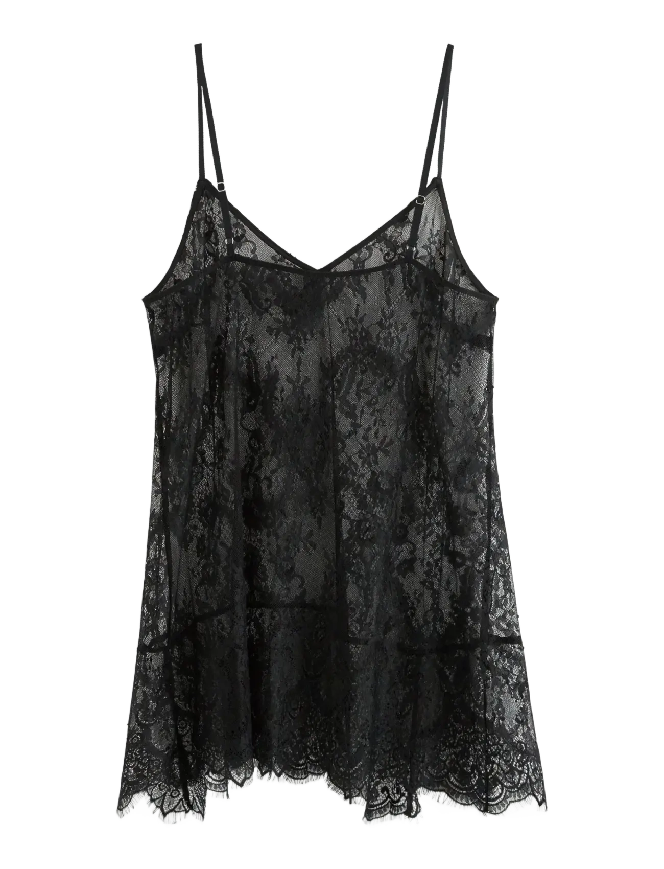 Lindex - Camisole in lace - black - 2