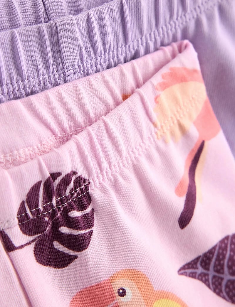Lindex - 2-pack cycling shorts - cycling shorts - dusty pink - 2