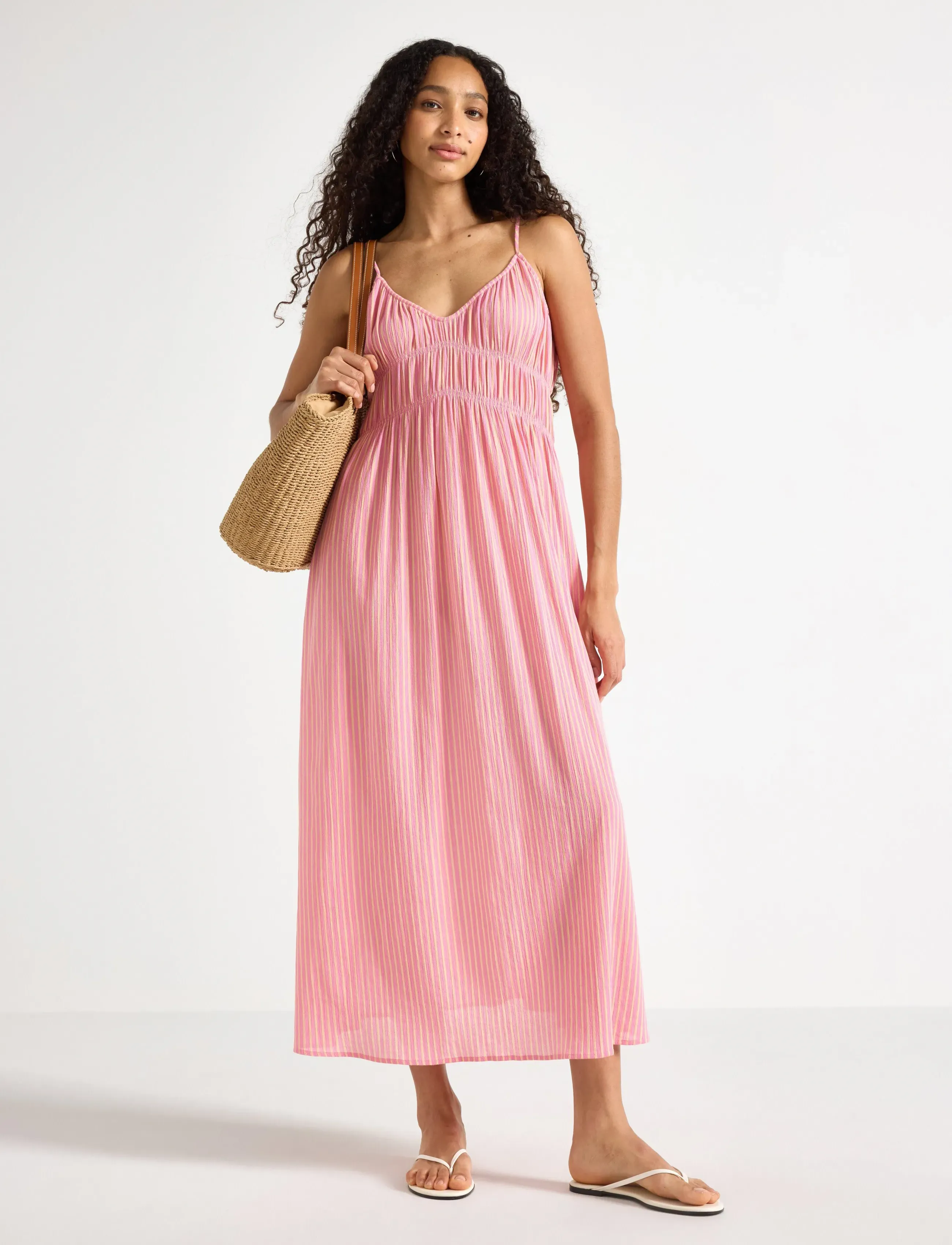 Lindex Maxi Dress, S, Dresses, Rosa - Frauen