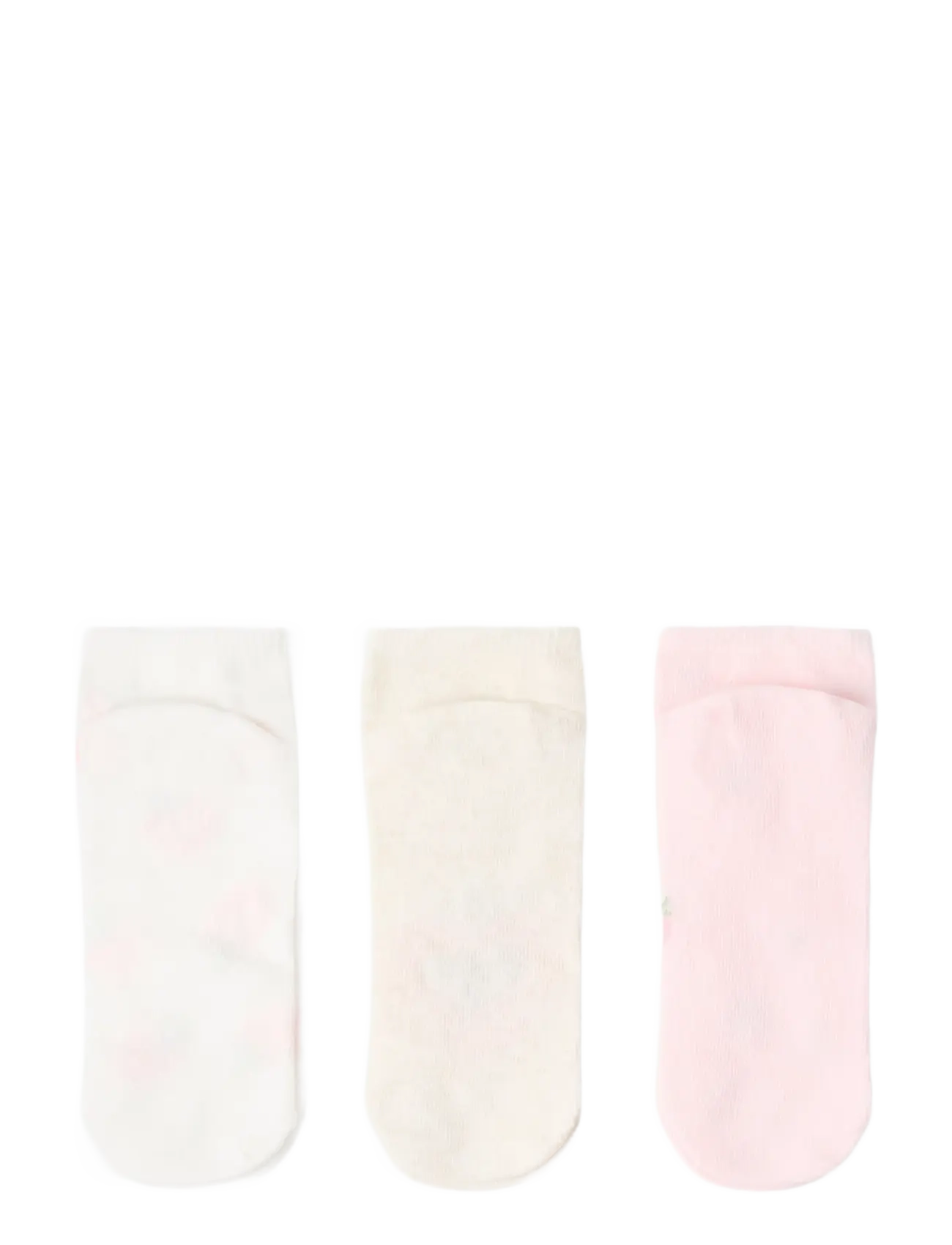 Lindex - 3-pack ankle socks - strümpfe - light pink - 1