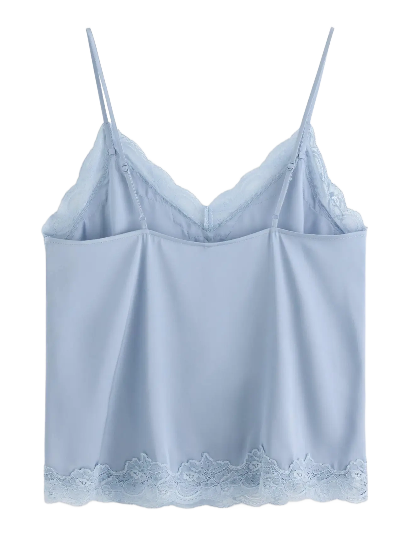 Lindex - Camisole in satin - Överdelar - light dusty blue - 2