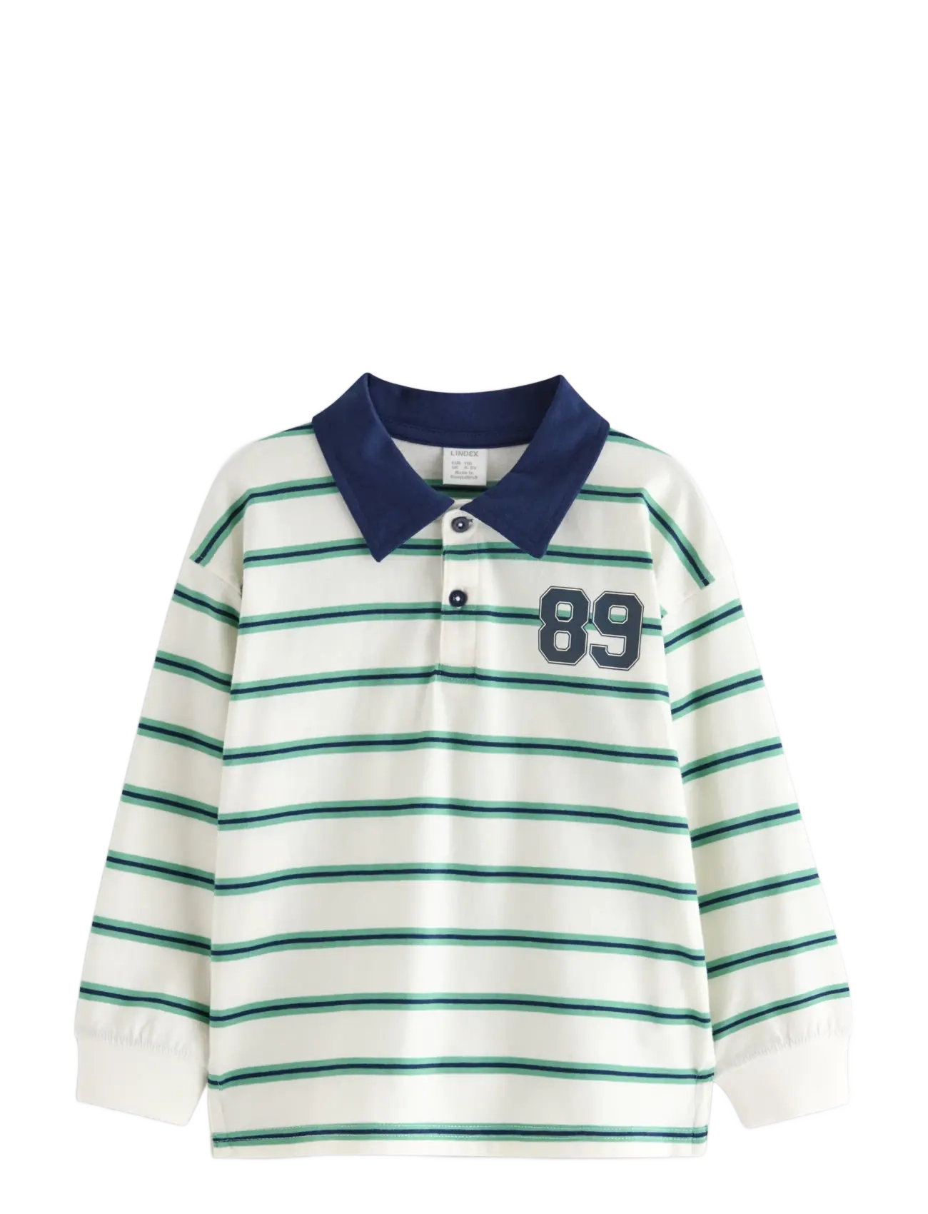 Lindex Rugby shirt - Pikkade varrukatega polod - WHITE / white
