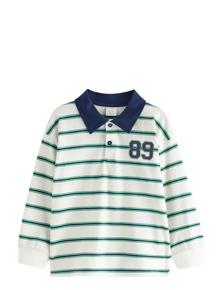 Lindex - Rugby shirt - white - 1