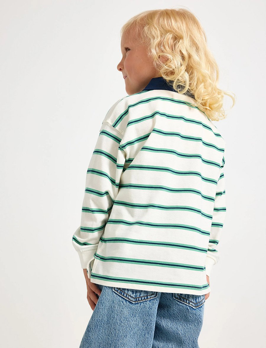 Lindex - Rugby shirt - white - 3