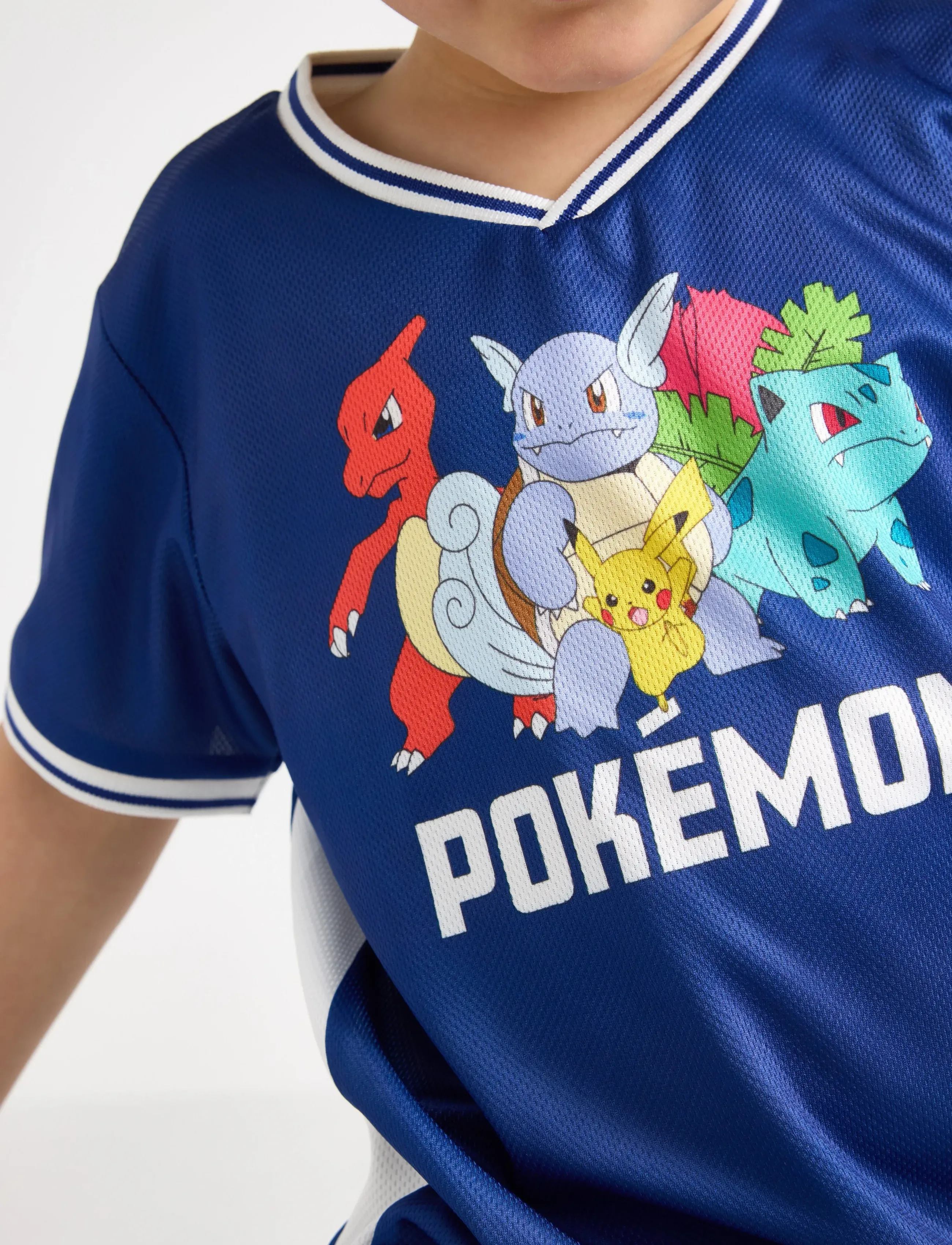Lindex - Pokémon football shirt - blue - 4