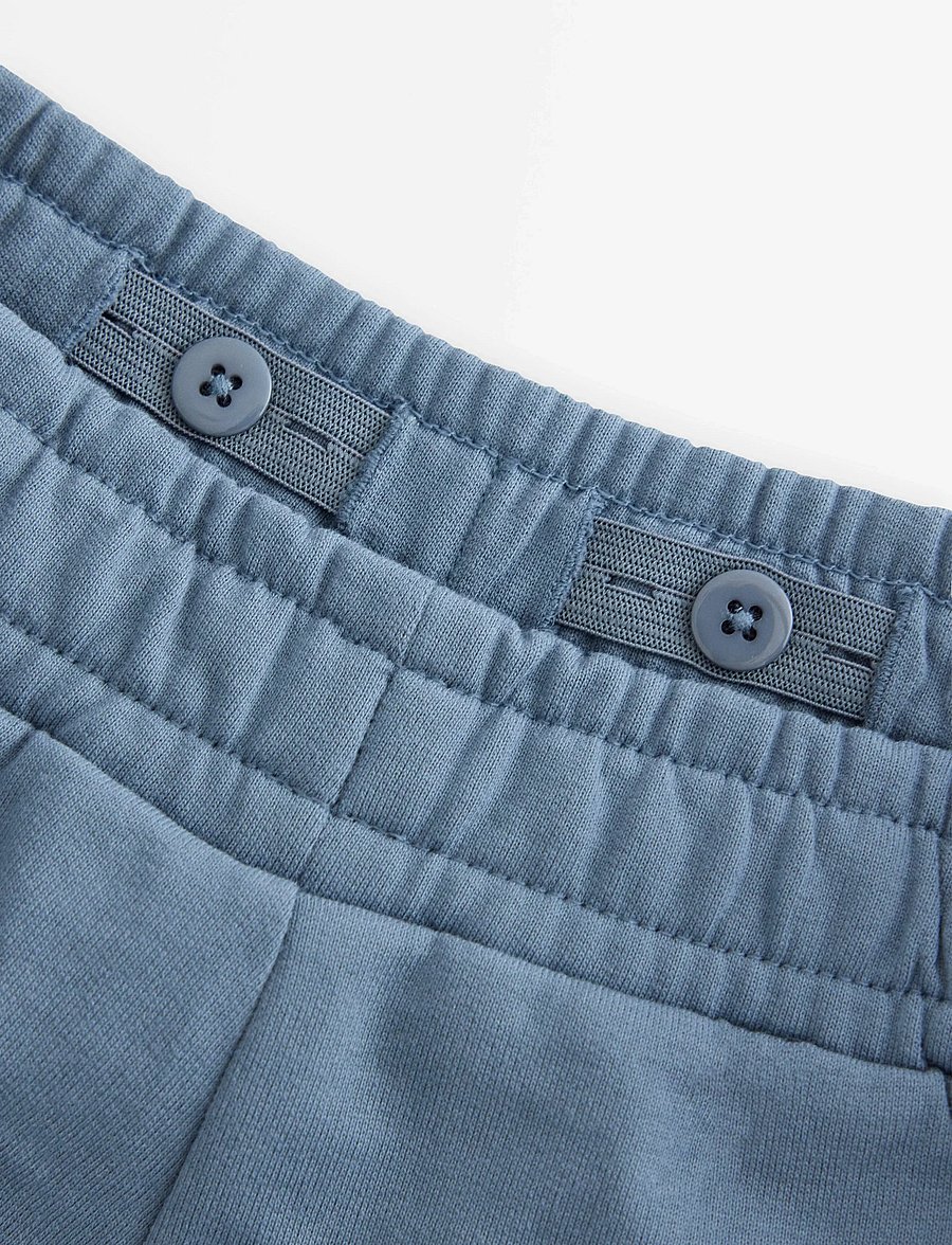 Lindex - Joggers with brushed inside - dressipüksid - dark dusty blue - 4