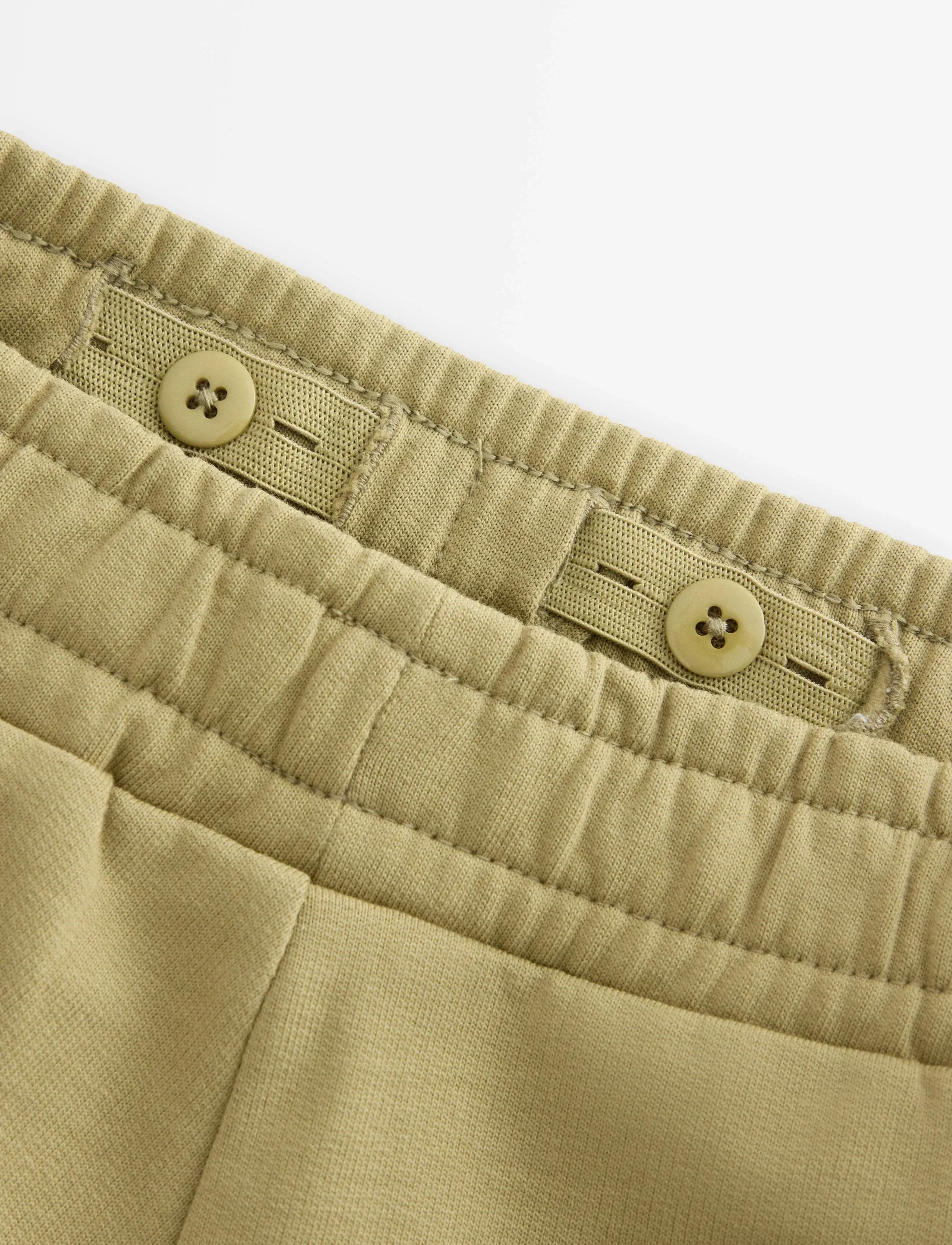Lindex - Joggers with brushed inside - dressipüksid - khaki - 5