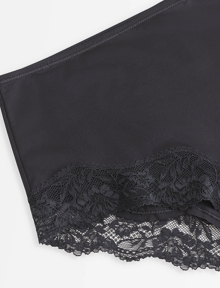 Lindex - Briefs with high waist - midi- ja maksialuspüksid - black - 5
