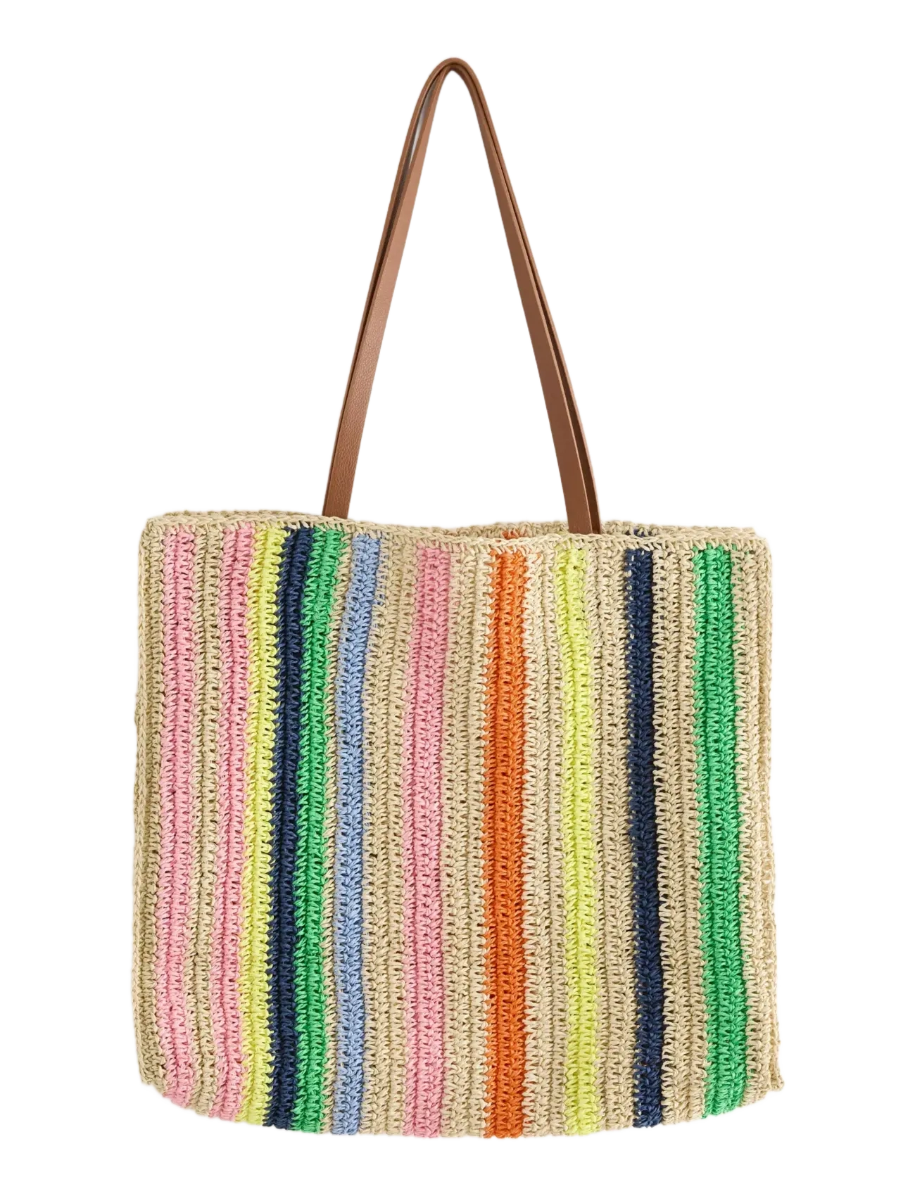 Lindex Bag In Paper Straw, One Size, Bags, Beige - Totes, Frauen