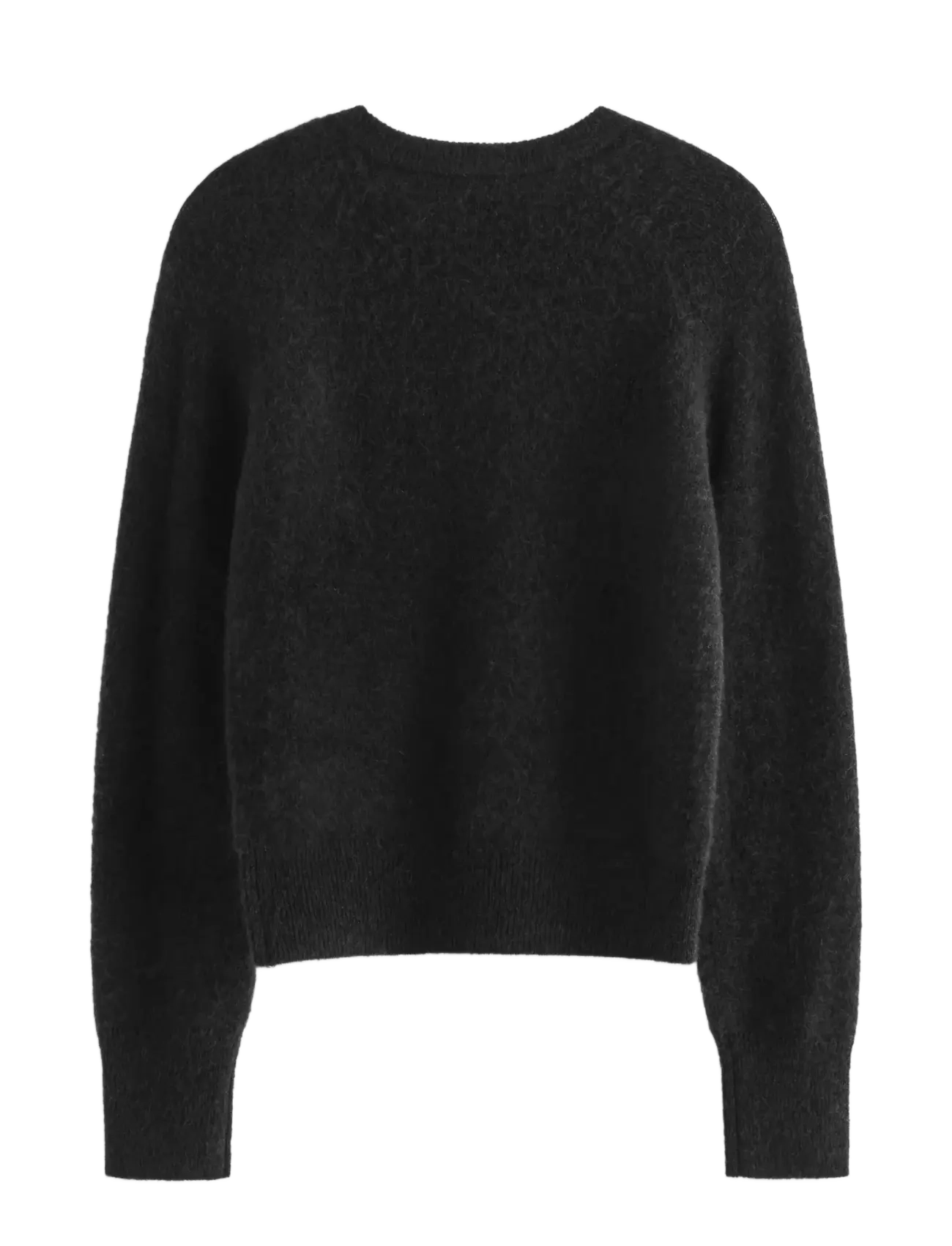 Lindex - Fine-knit cardigan in wool blend - koftor - black - 2