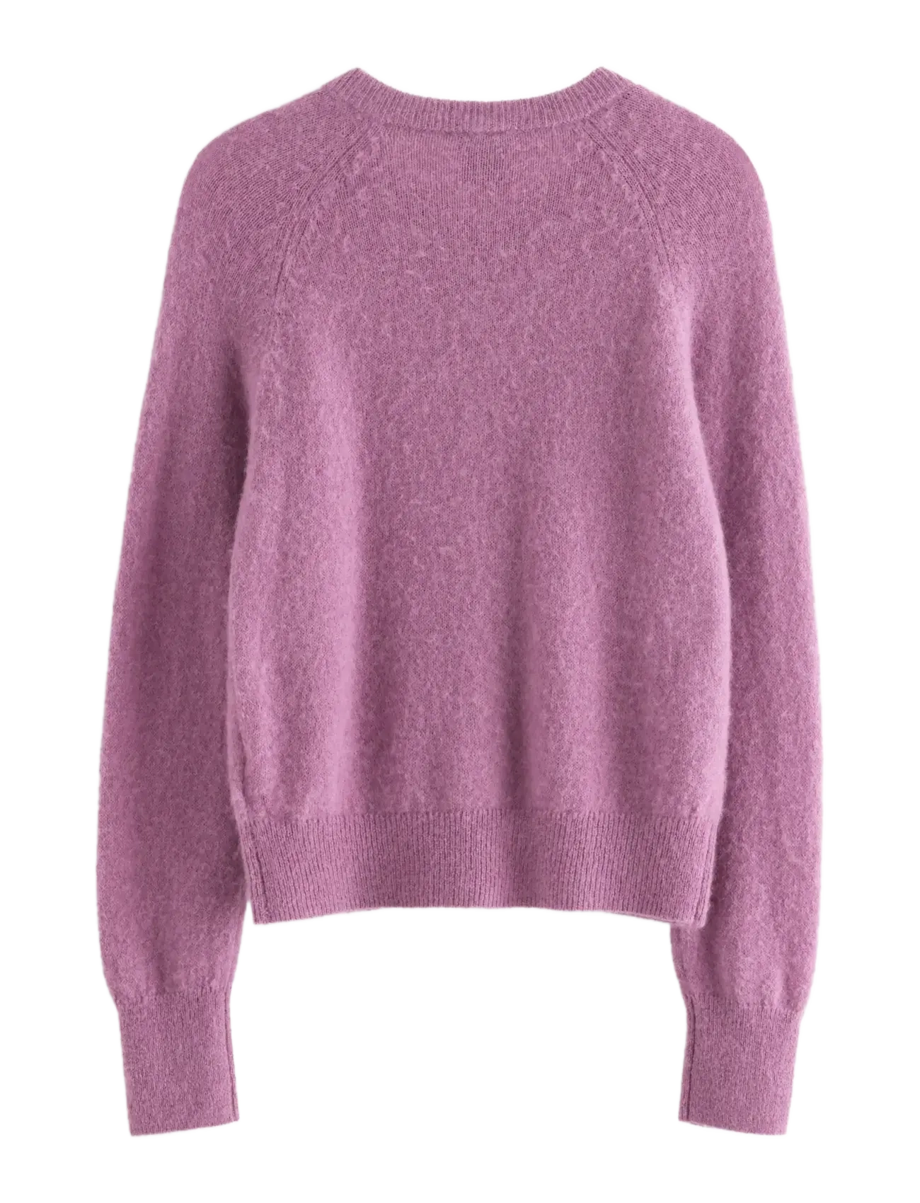 Lindex - Fine-knit cardigan in wool blend - cardigans - lilac - 2