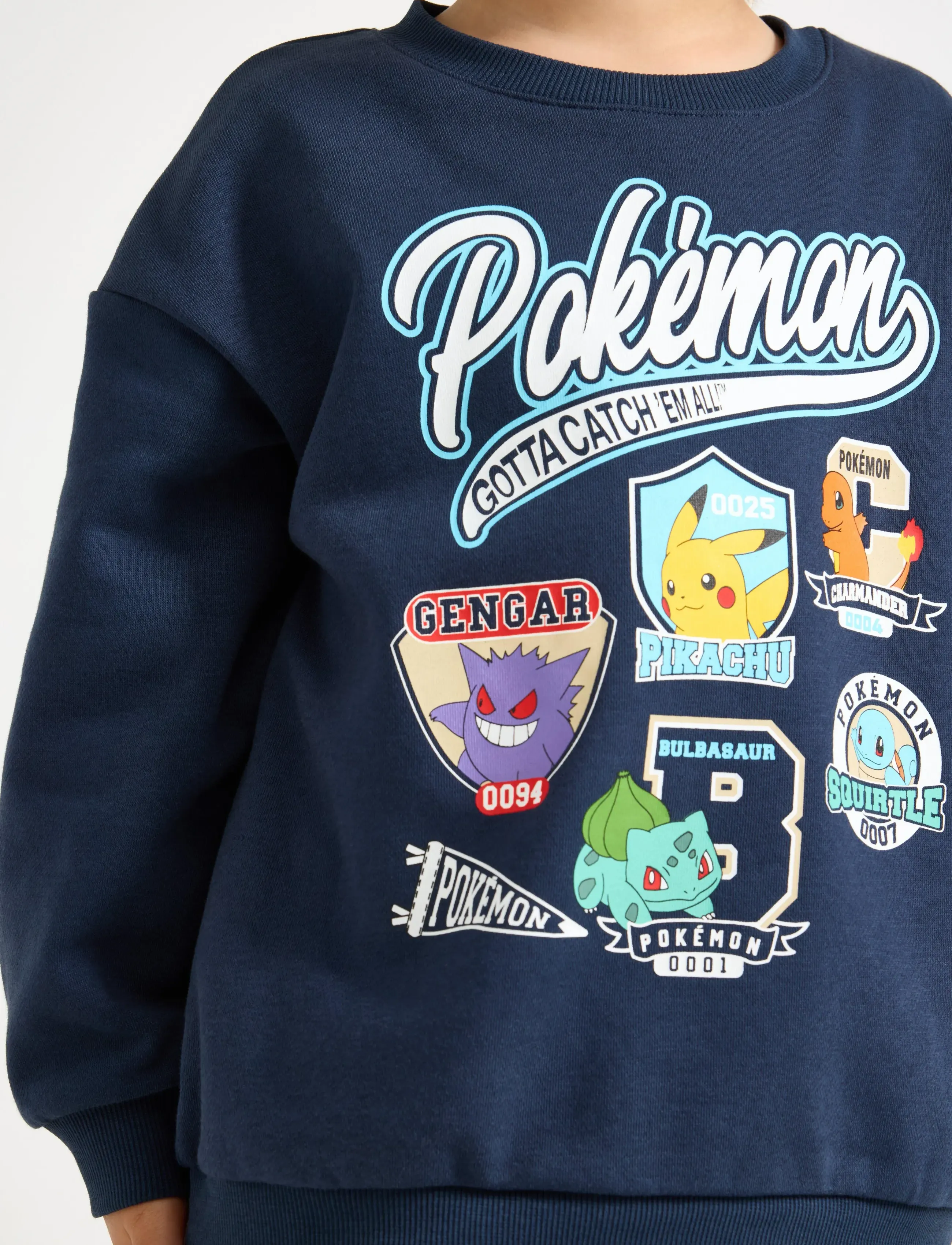 Lindex - Pokémon sweatshirt with brushed inside - dark blue - 4