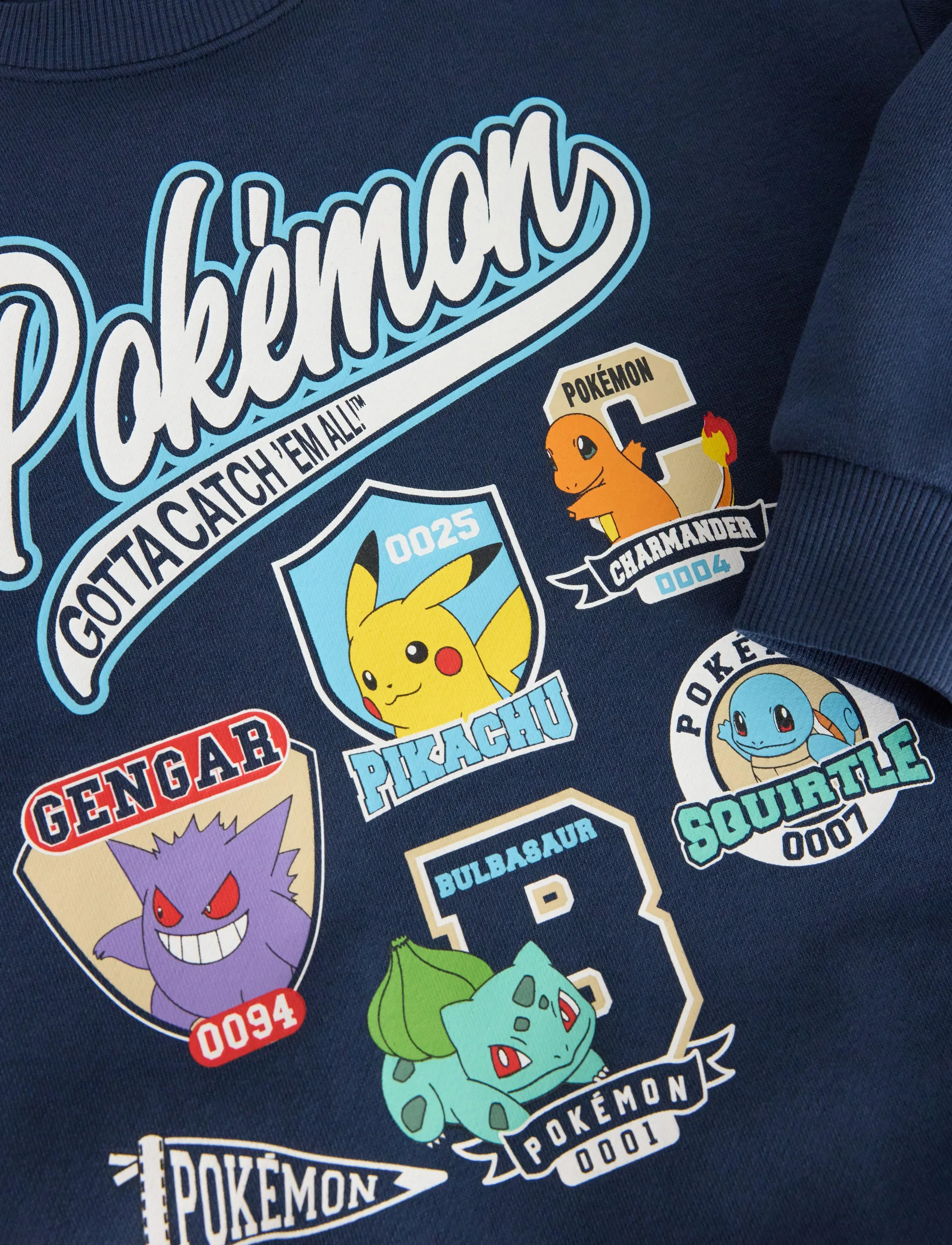 Lindex - Pokémon sweatshirt with brushed inside - dark blue - 5