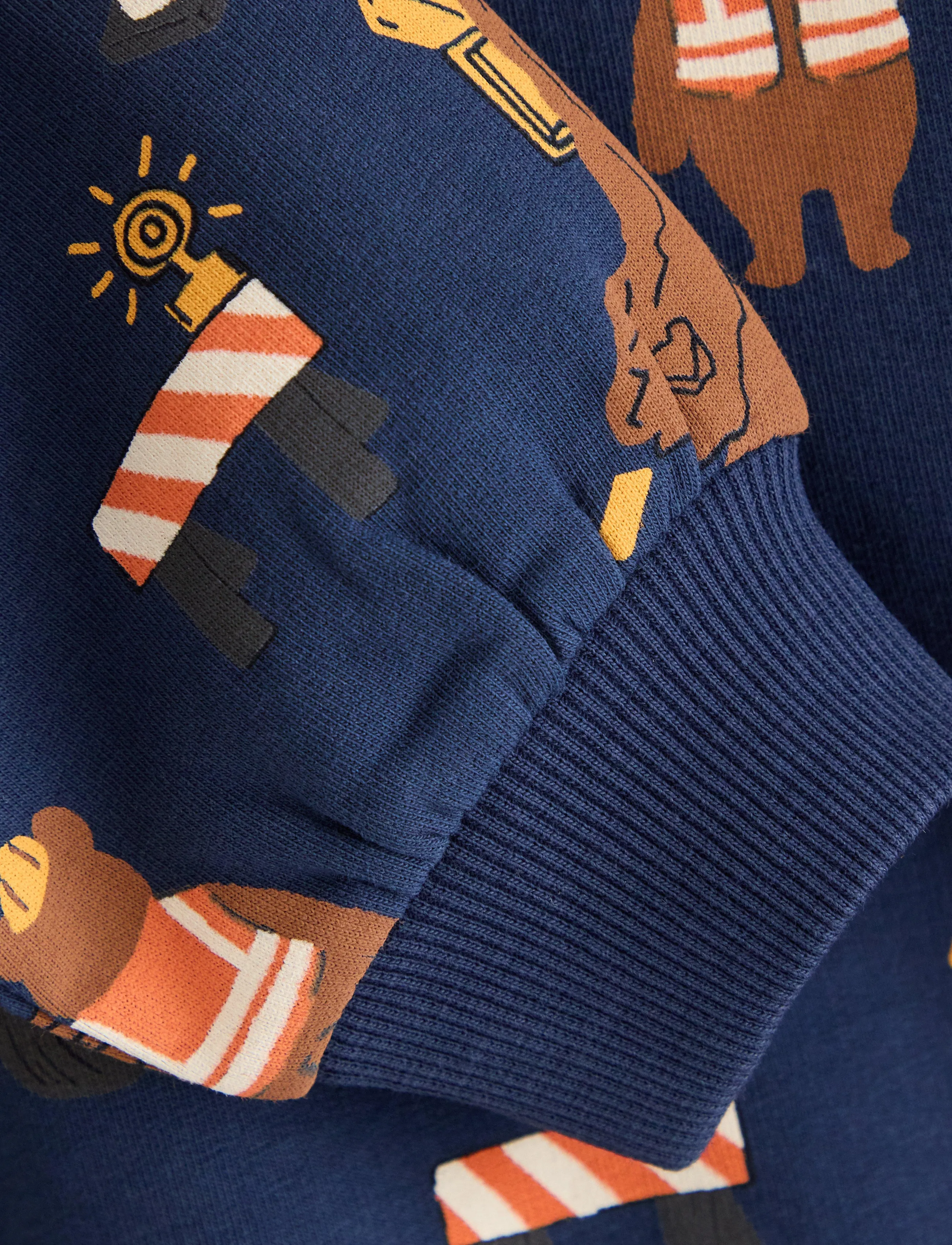 Lindex - Sweatshirt with brushed inside - dark blue - 5