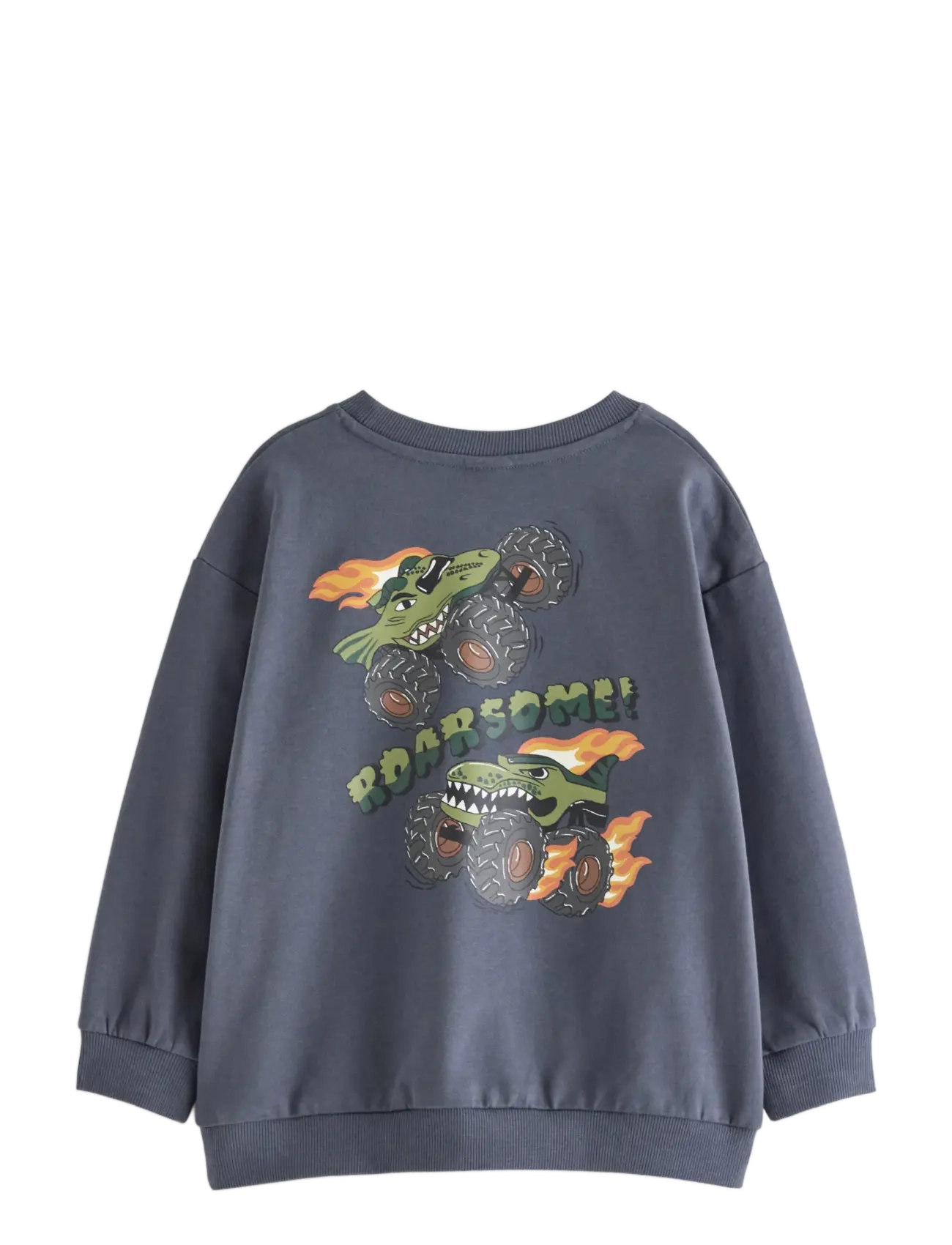 Lindex - Sweatshirt with brushed inside - dark grey - 1