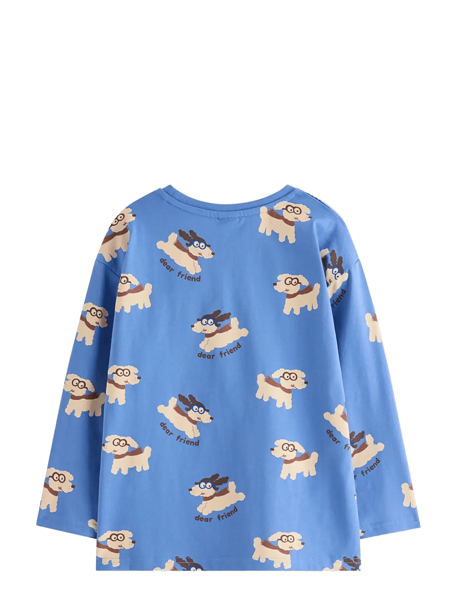 Lindex - Long-sleeved top - t-shirts à manches longues - blue - 2