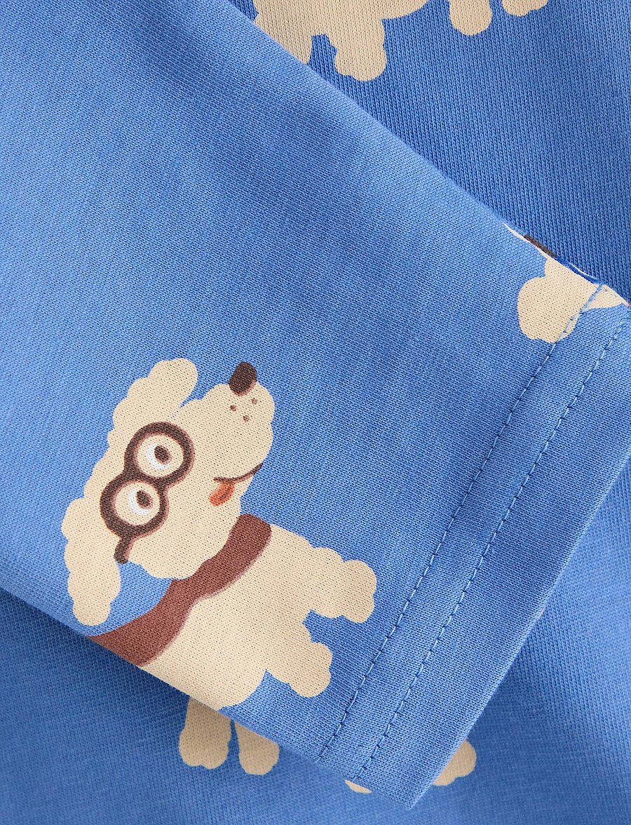 Lindex - Long-sleeved top - t-shirts à manches longues - blue - 5