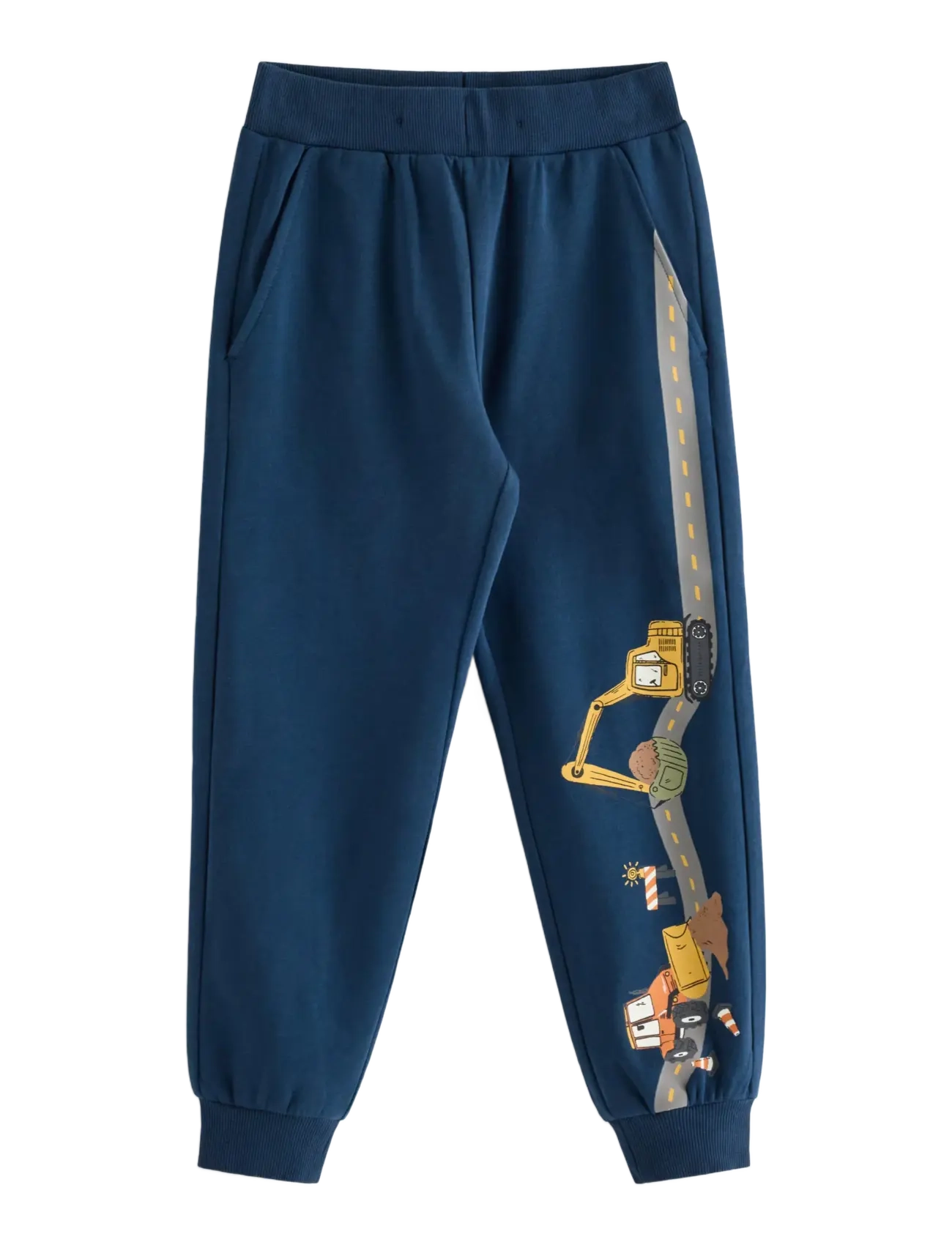Lindex Joggers with brushed inside - Kleding - DARK BLUE / navy