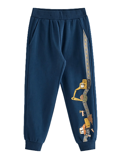 Lindex Joggers with brushed inside - Apģērbs - DARK BLUE / navy