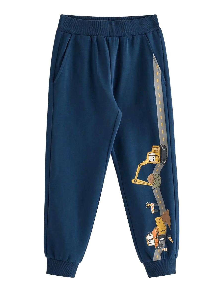 Lindex - Joggers with brushed inside - joggingbroek - dark blue - 1