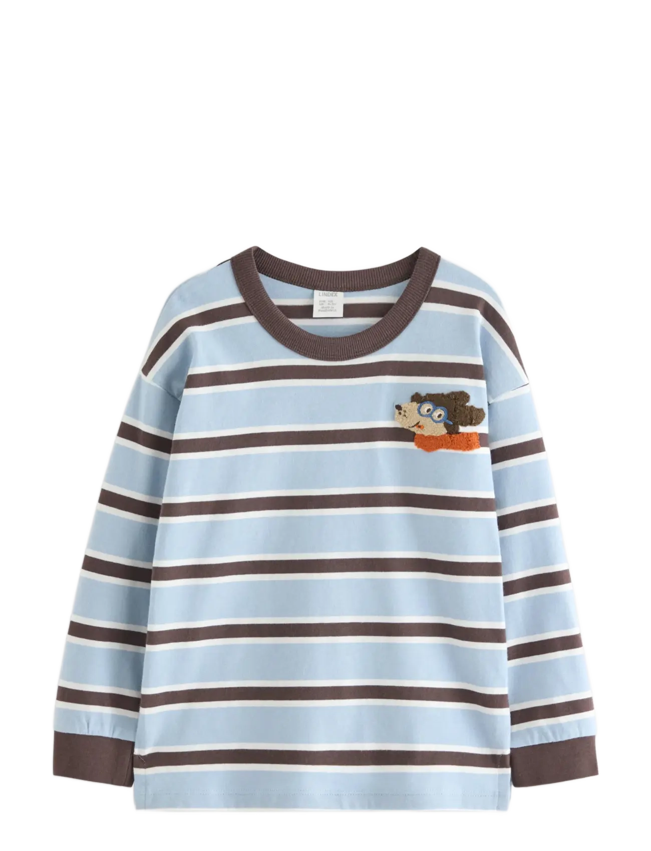 Lindex Long sleeved top - Lindex - LIGHT DUSTY BLUE / blue