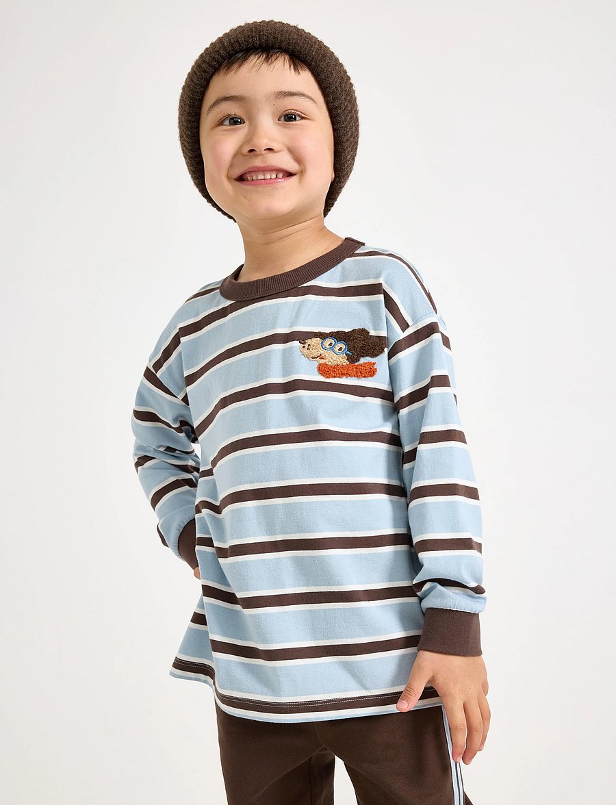Lindex - Long sleeved top - pikkade varrukatega t-särgid - light dusty blue - 0