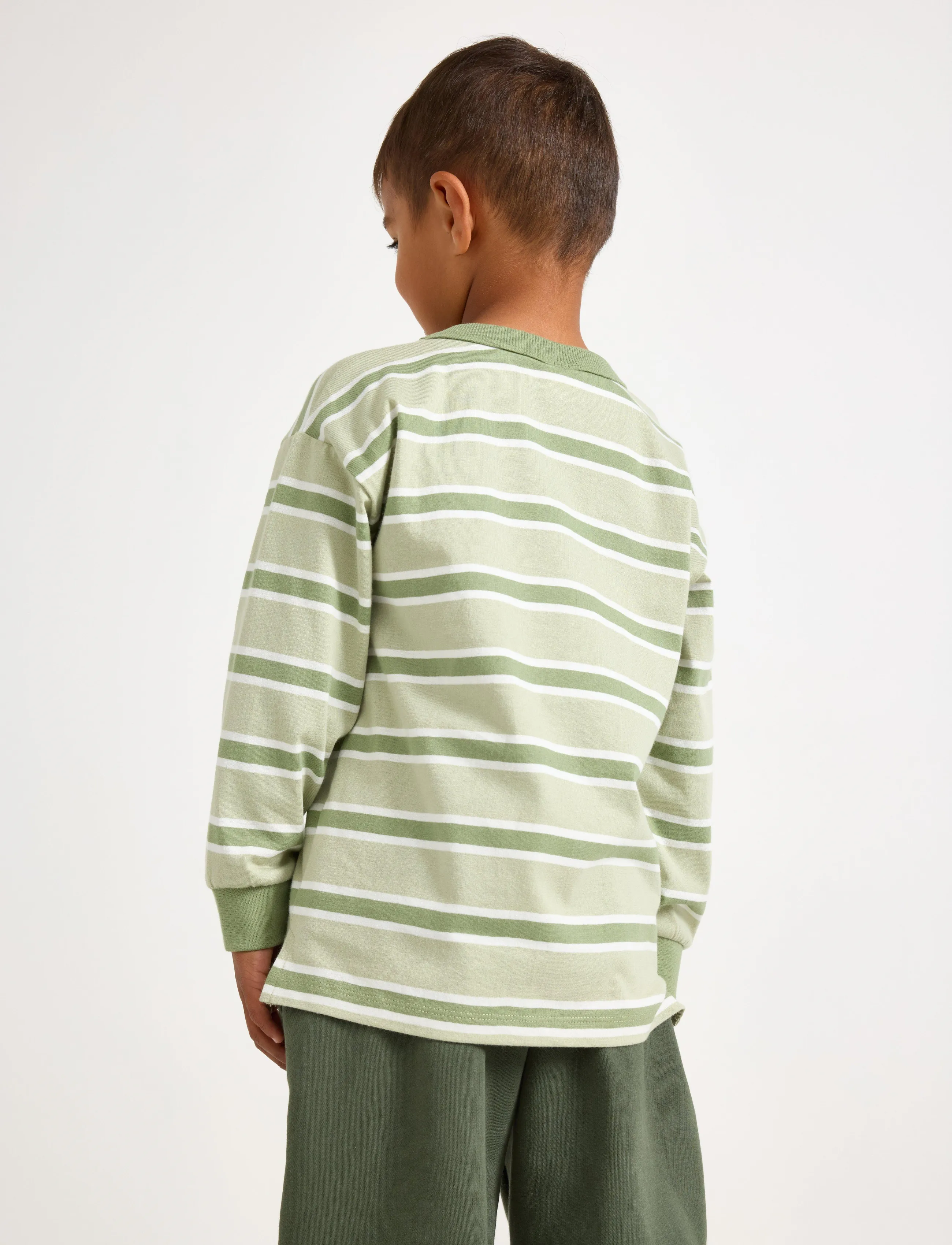 Lindex - Long sleeved top - light khaki - 3