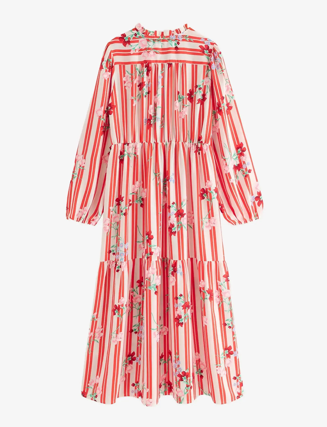 Lindex - Long-sleeved maxi dress - maxikleider - red - 2