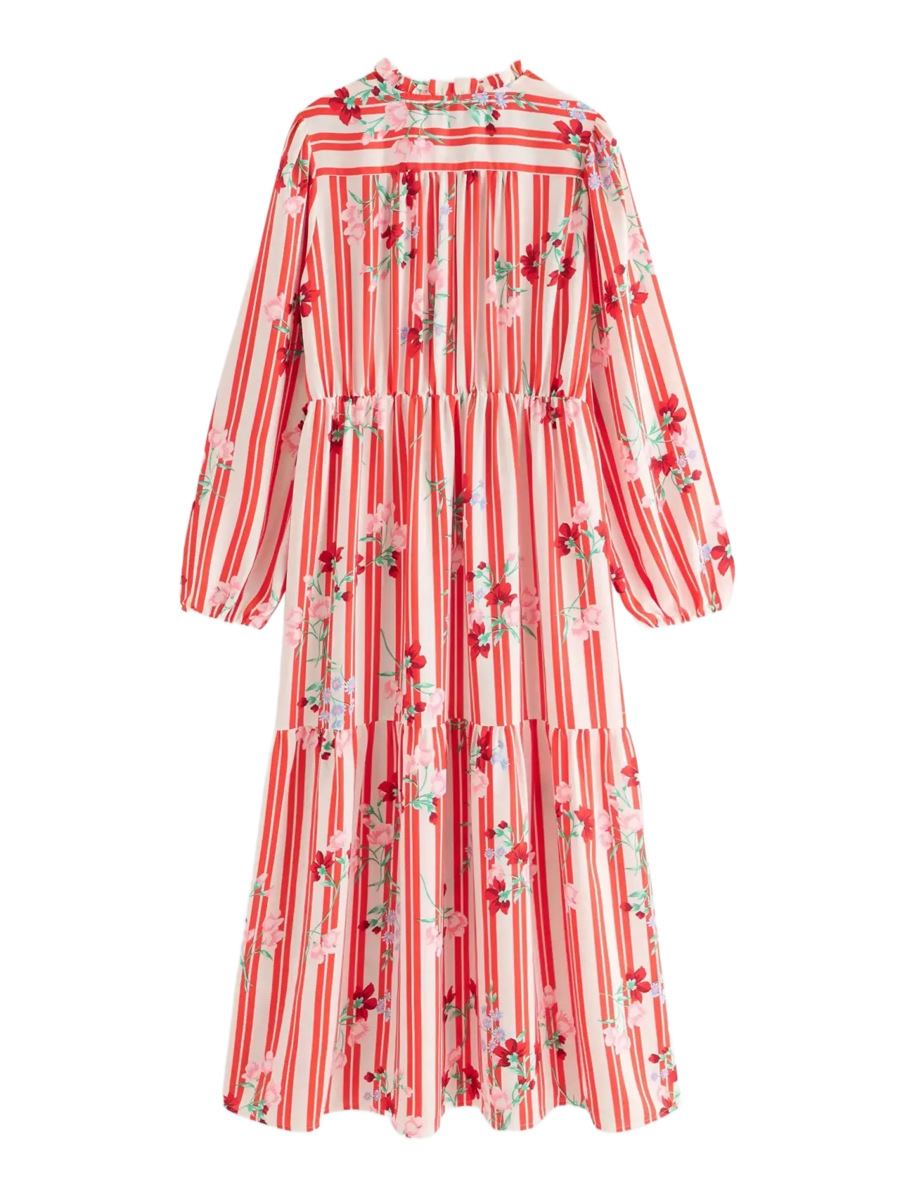 Lindex - Long-sleeved maxi dress - maxikleider - red - 2