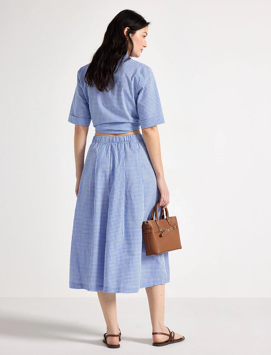 Lindex - Midi skirt - midi kjolar - strong blue - 3