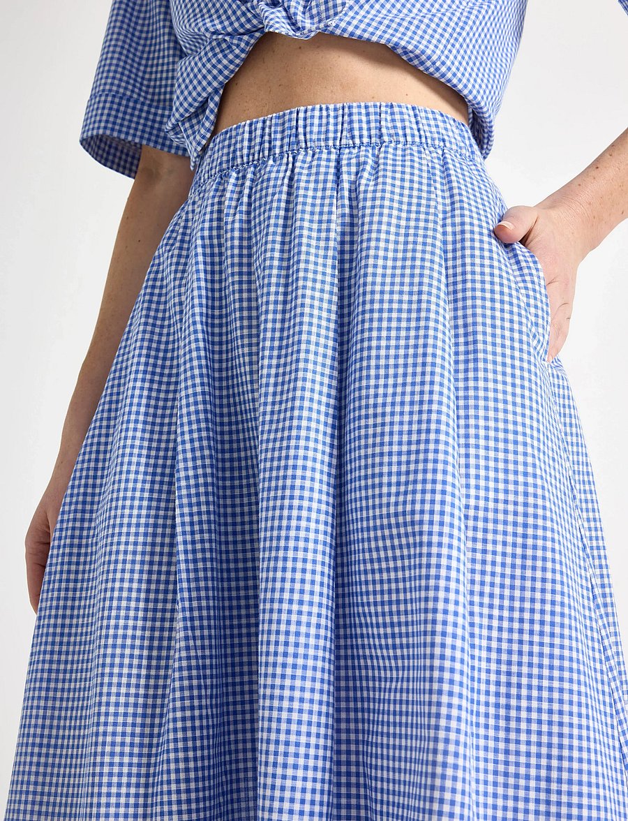 Lindex - Midi skirt - midi kjolar - strong blue - 4