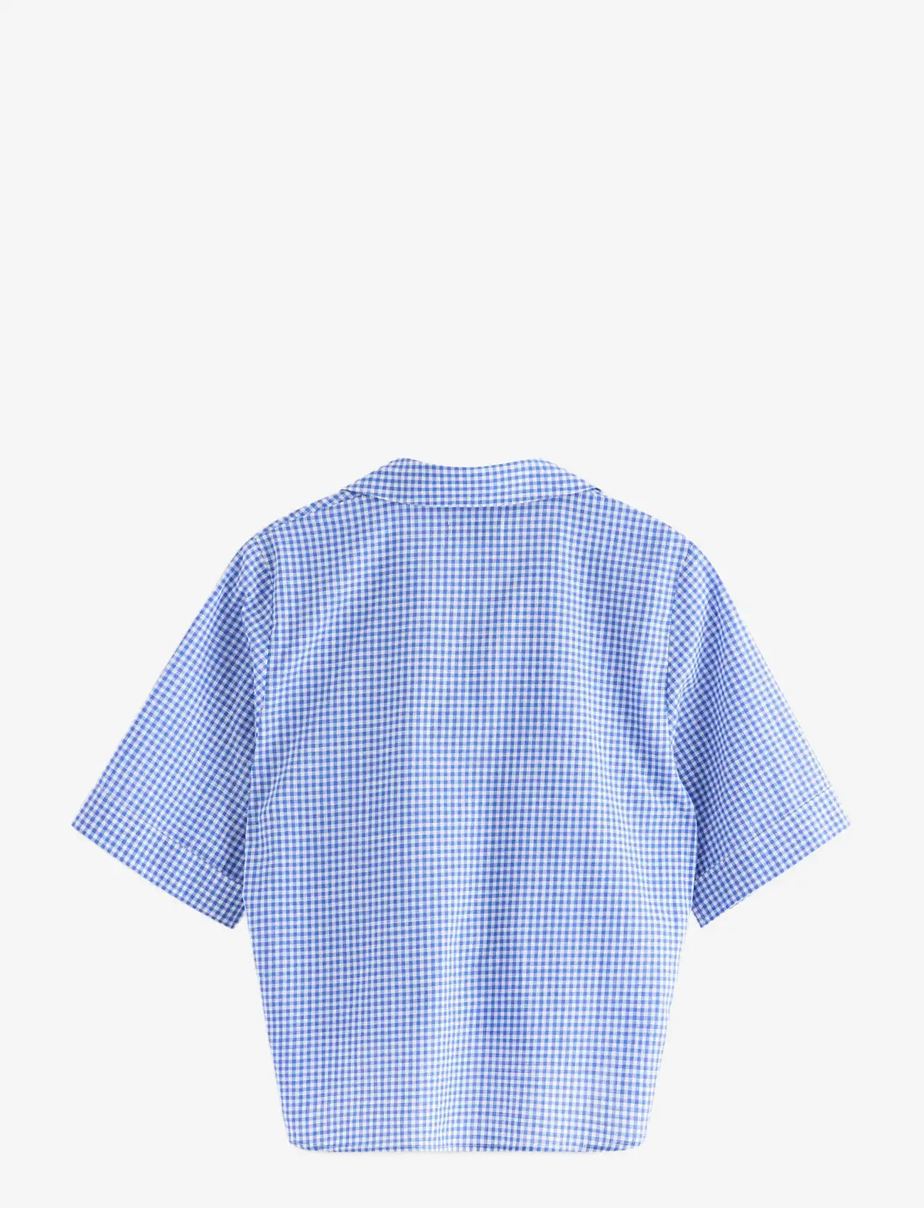 Lindex - Short-sleeved shirt - kortærmede skjorter - strong blue - 2