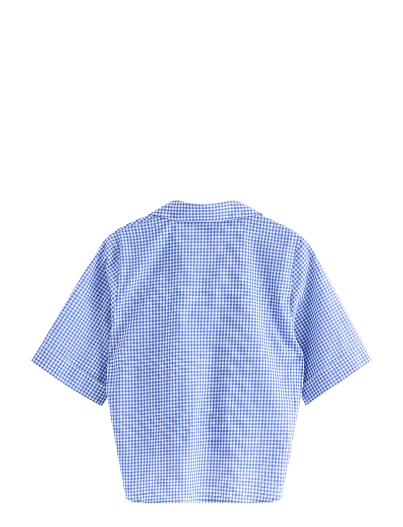 Lindex - Short-sleeved shirt - kortærmede skjorter - strong blue - 2