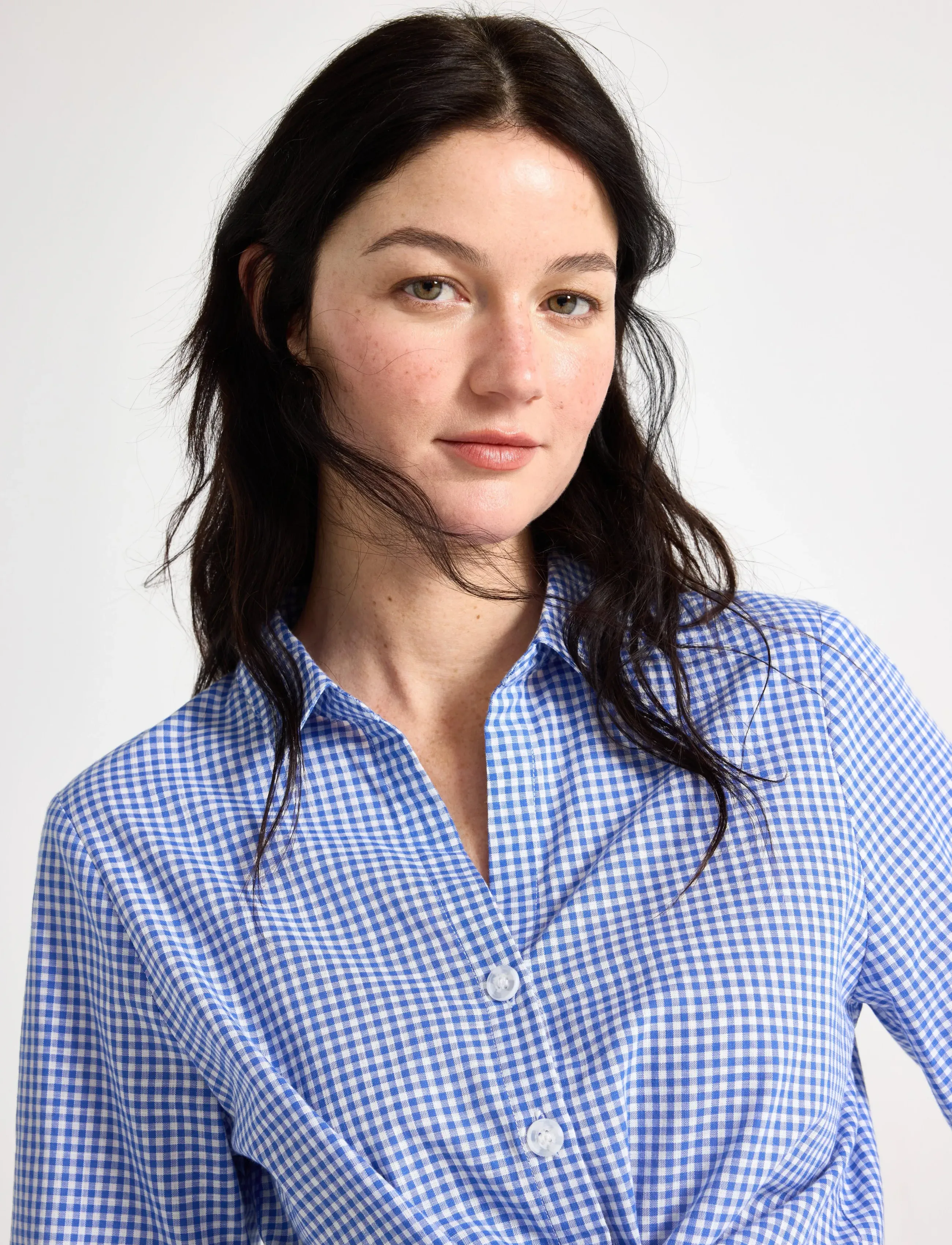 Lindex - Short-sleeved shirt - kortærmede skjorter - strong blue - 4