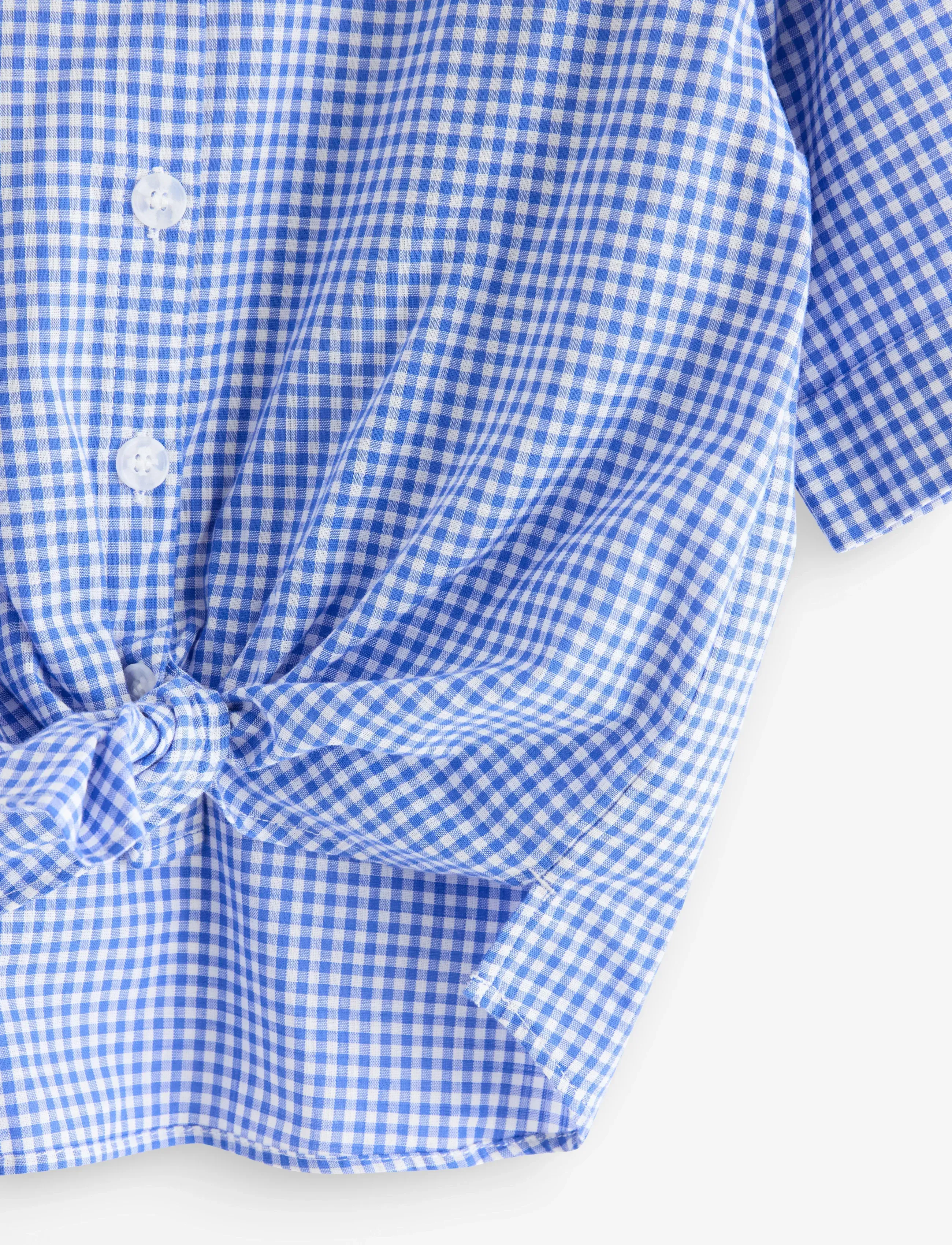 Lindex - Short-sleeved shirt - kortærmede skjorter - strong blue - 5