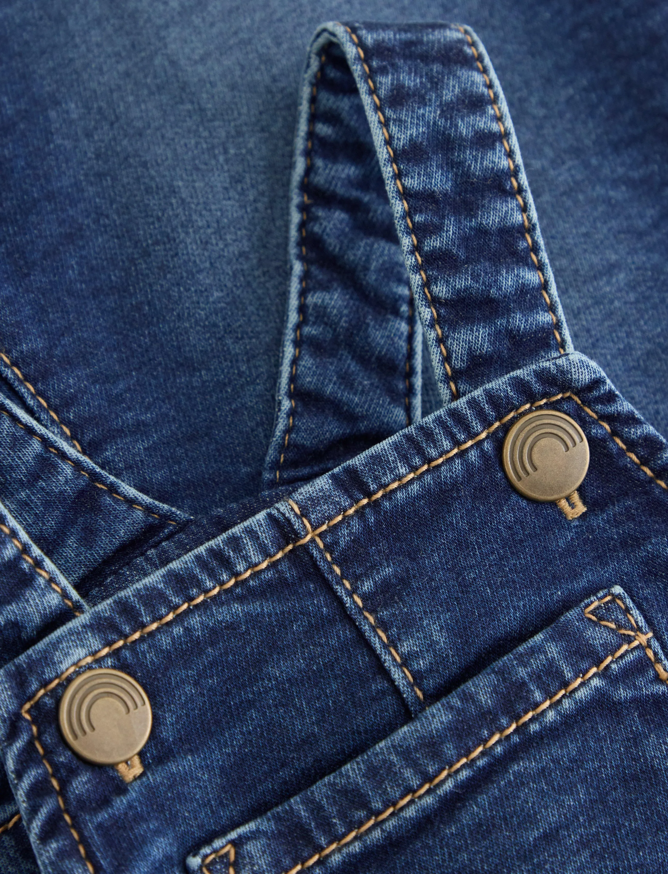 Lindex - Dungarees in denim - denim blue - 2