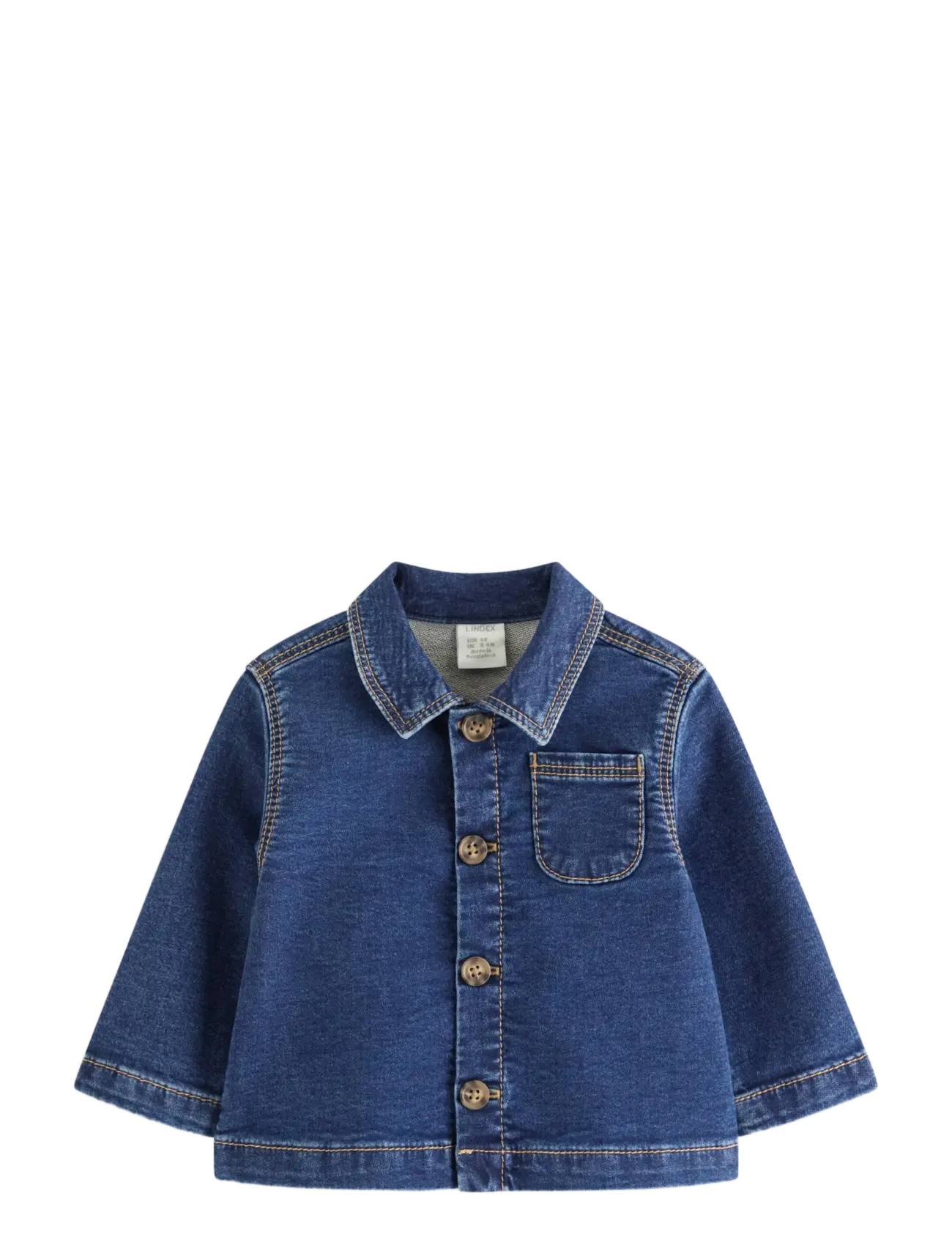 Lindex Denim Jacket, 68, Jackets & Coats, Blau - Corduroy, Kinder