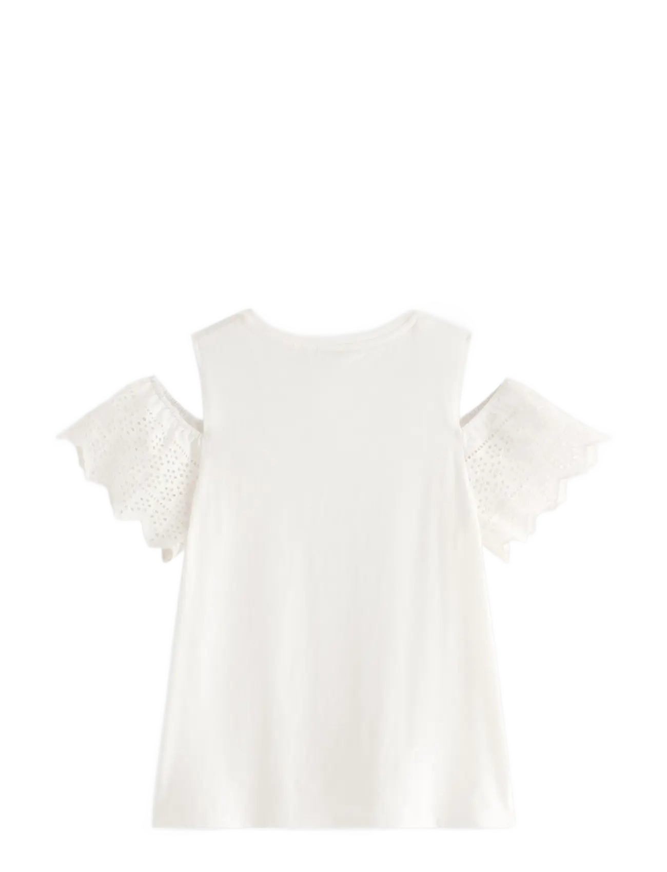 Lindex - Cold shoulder top - off white - 2