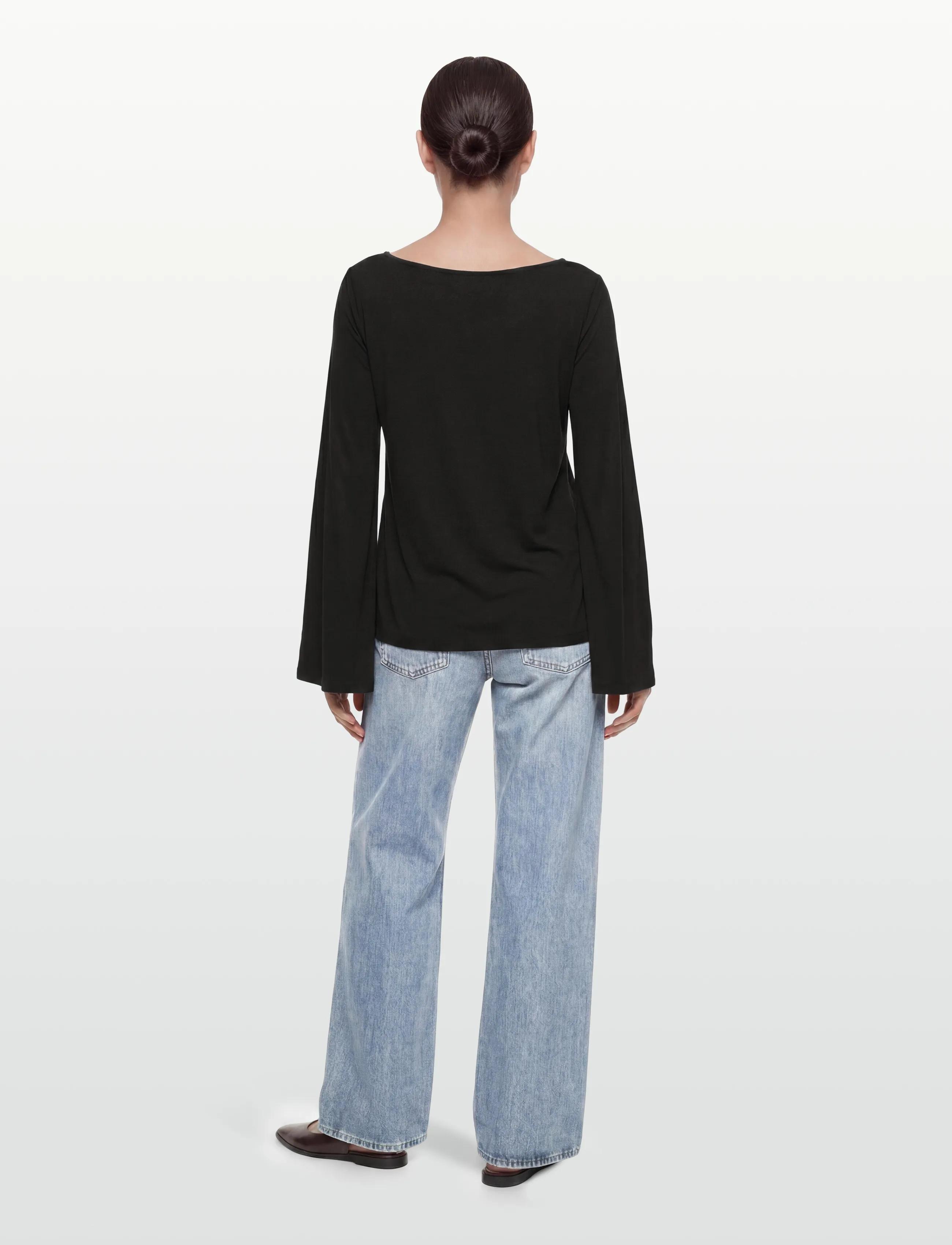 Lindex - Top Tully - långärmade toppar - black - 4