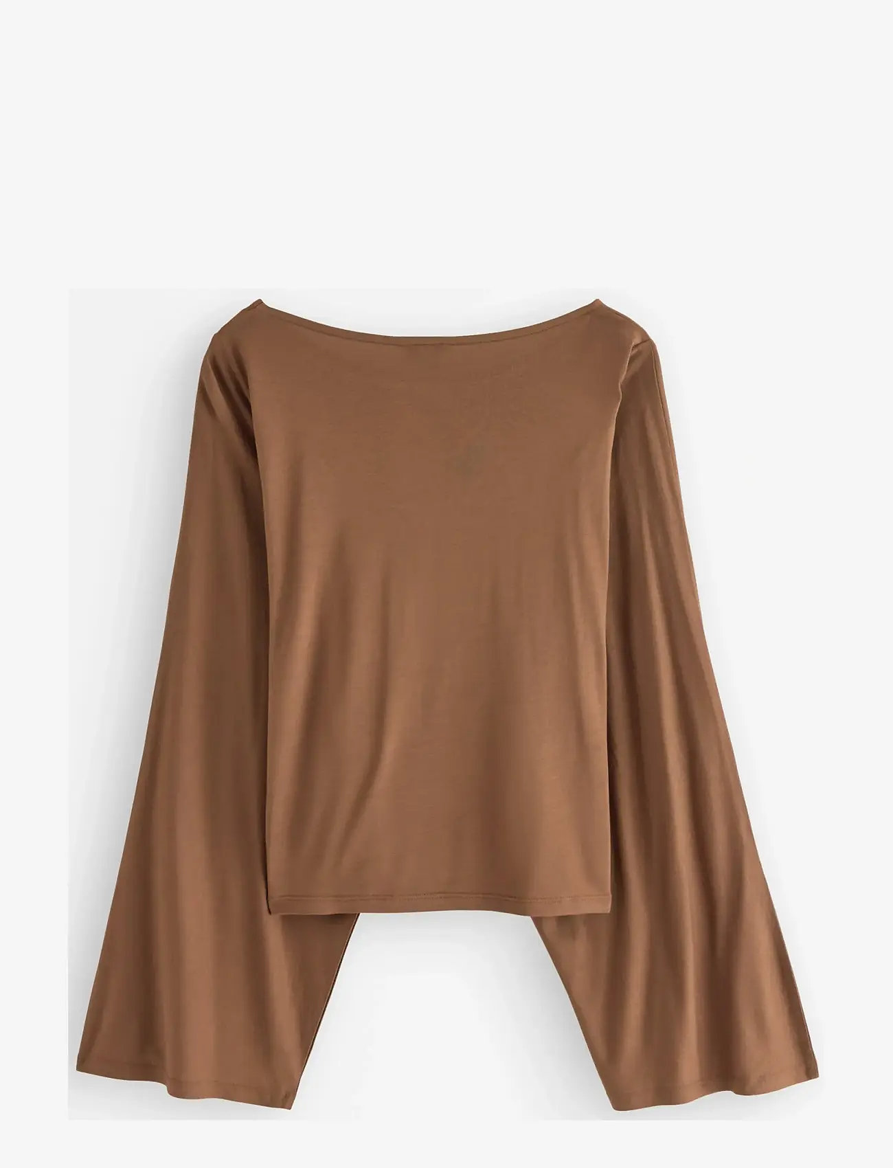 Lindex - Top Tully - langärmlige tops - brown - 1