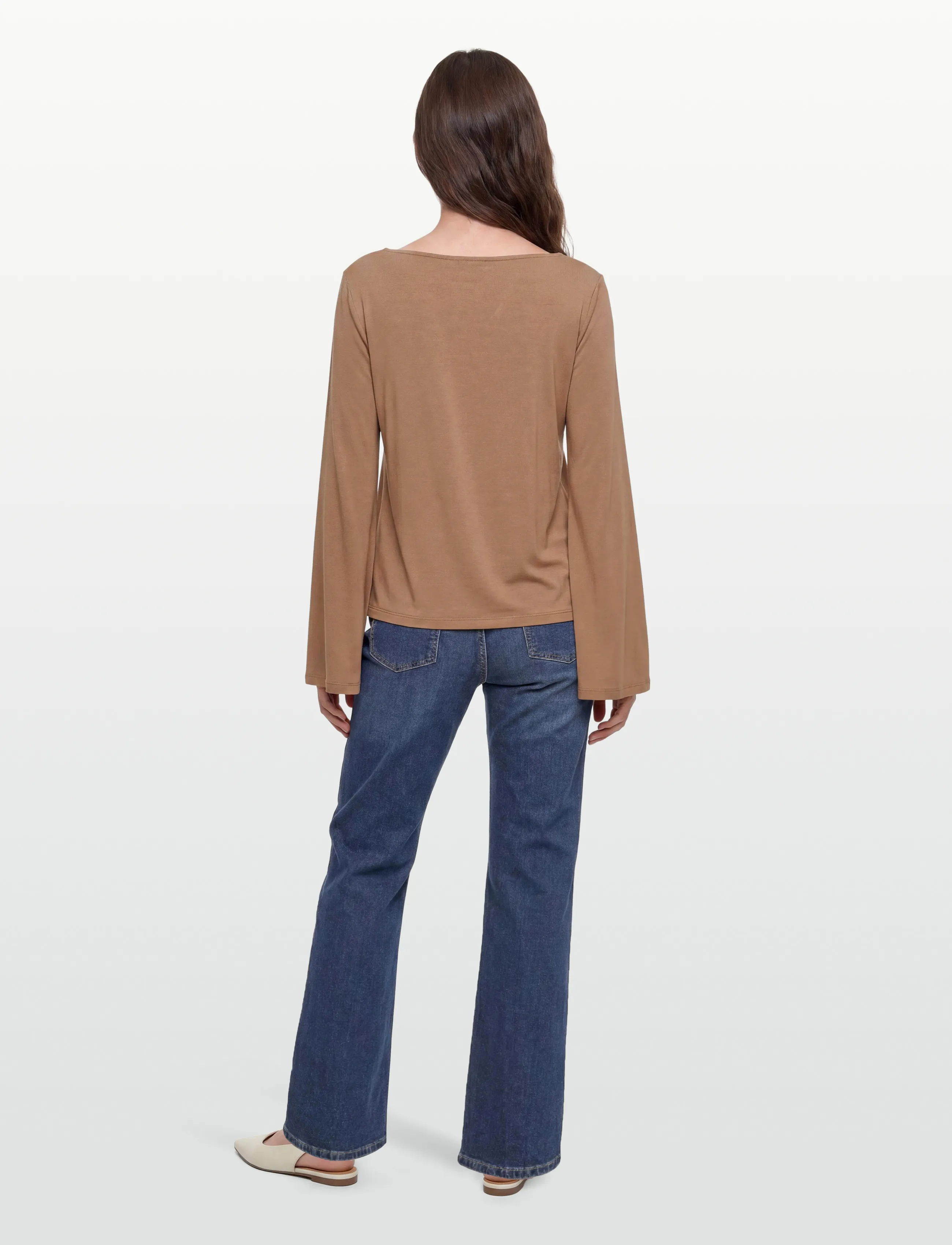 Lindex - Top Tully - pikkade varrukatega alussärgid - brown - 4