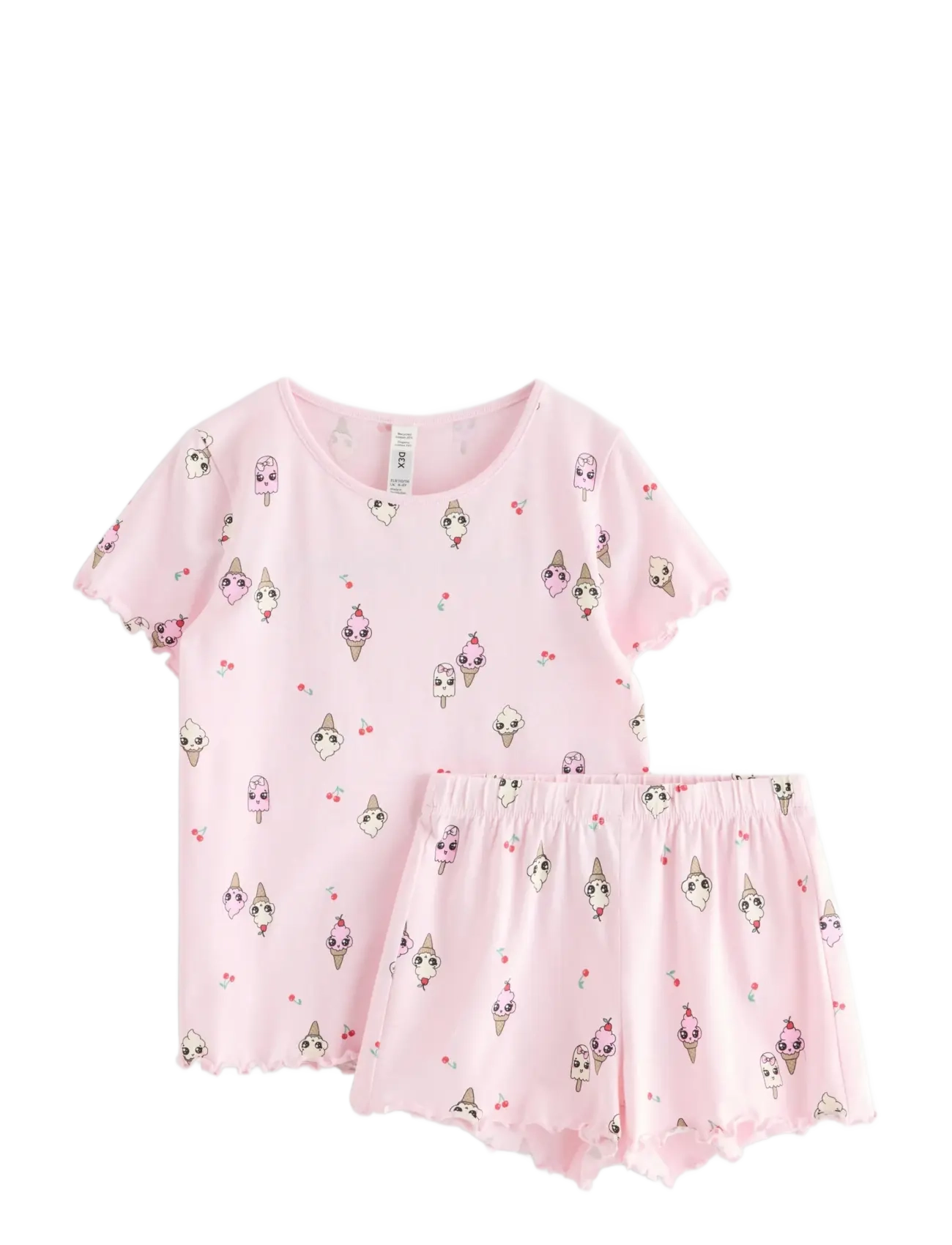 Lindex Pyjama set - Nouveautés - LIGHT PINK / pink/rose