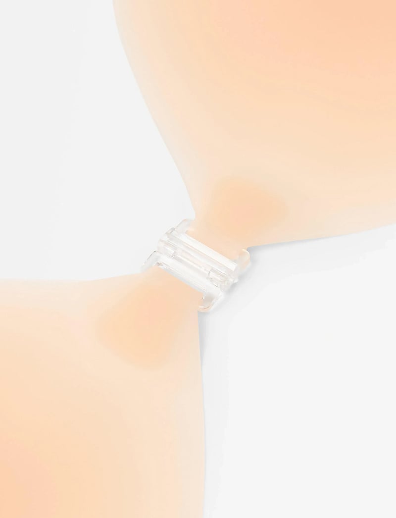Lindex - Magic bra in silicone - halterlose bhs - beige - 4