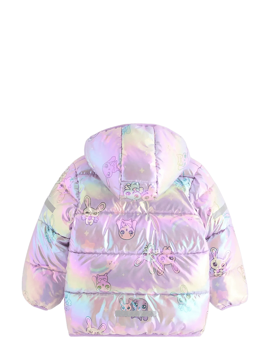 Lindex - Puffer jacket with detachable hood - winterjacke - light lilac - 2