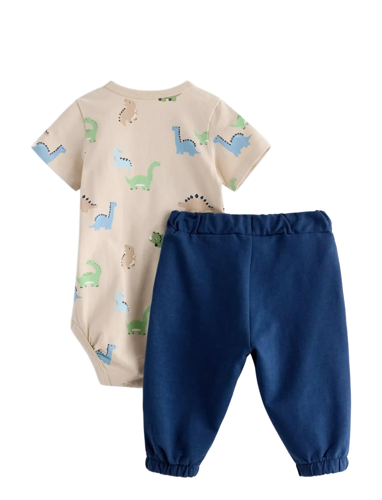 Lindex - Set with bodysuit and joggers - sets mit body - light beige - 1