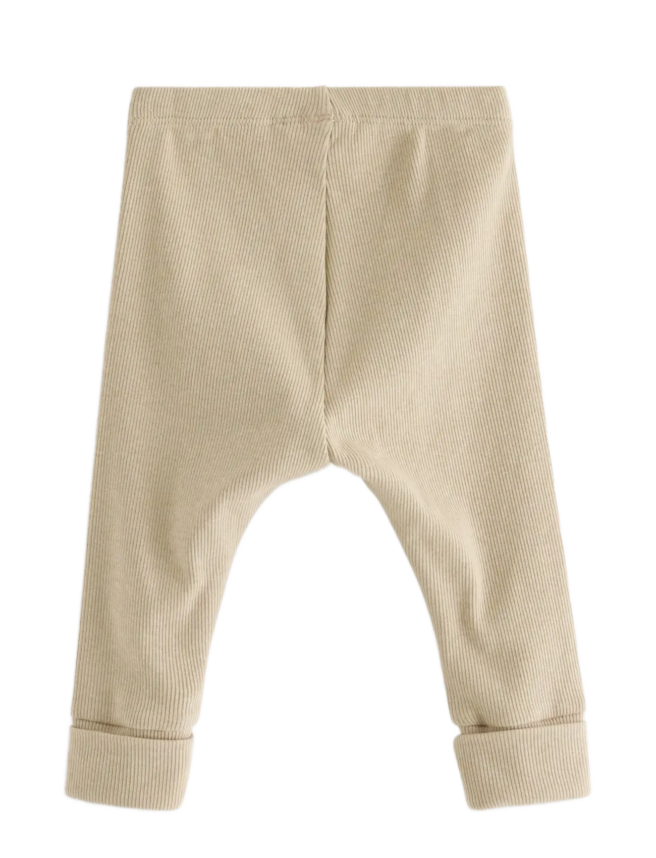 Lindex - Ribbed leggings - beige - 1