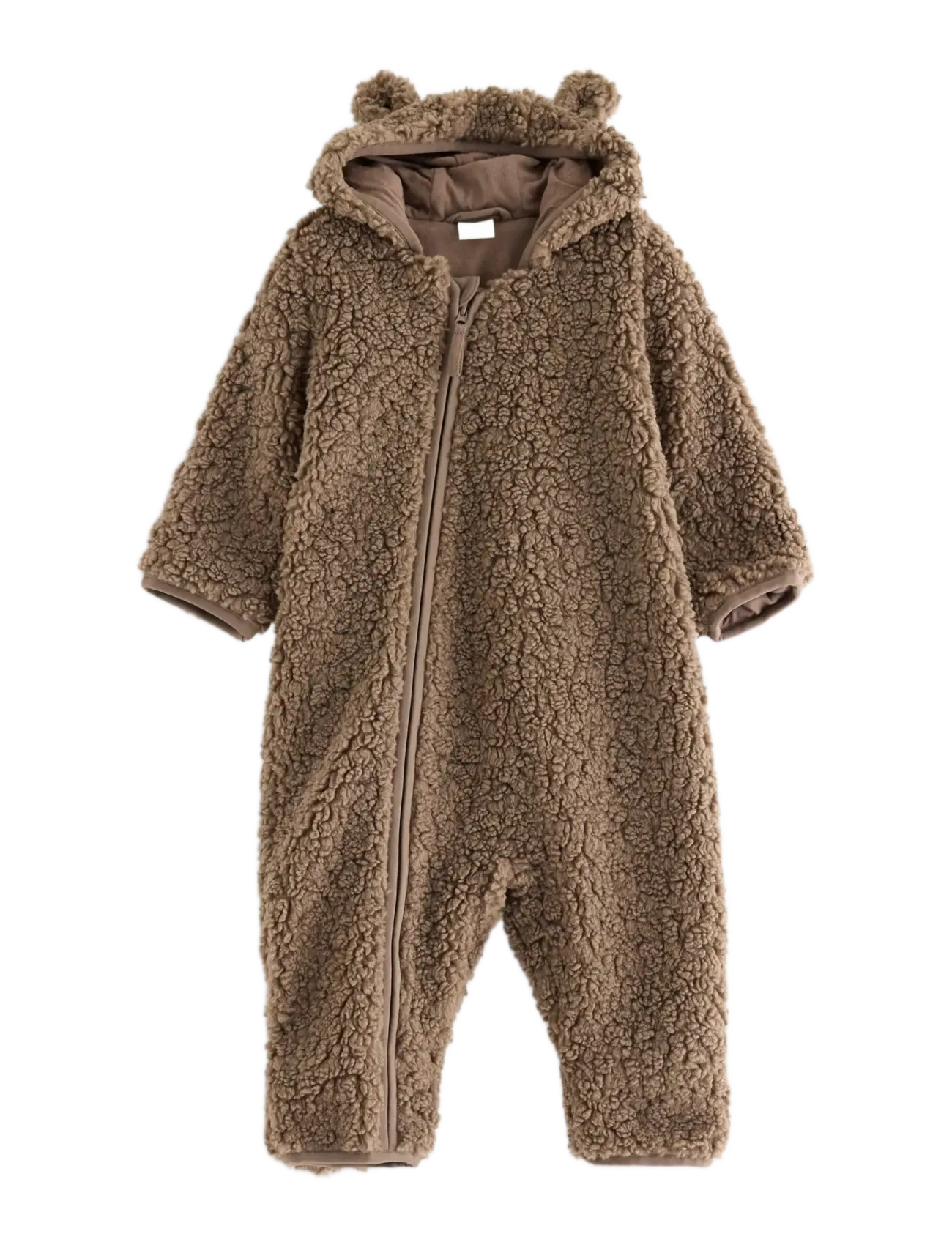 Lindex Overall in pile - Kleidung - DARK KHAKI / brown