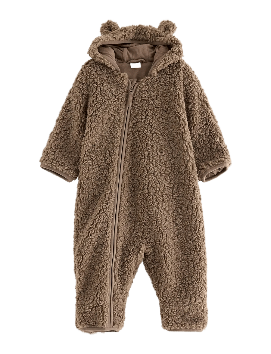 Lindex - Overall in pile - jumpsuits - dark khaki - 0