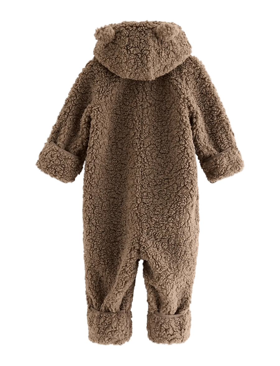 Lindex - Overall in pile - jumpsuits - dark khaki - 1